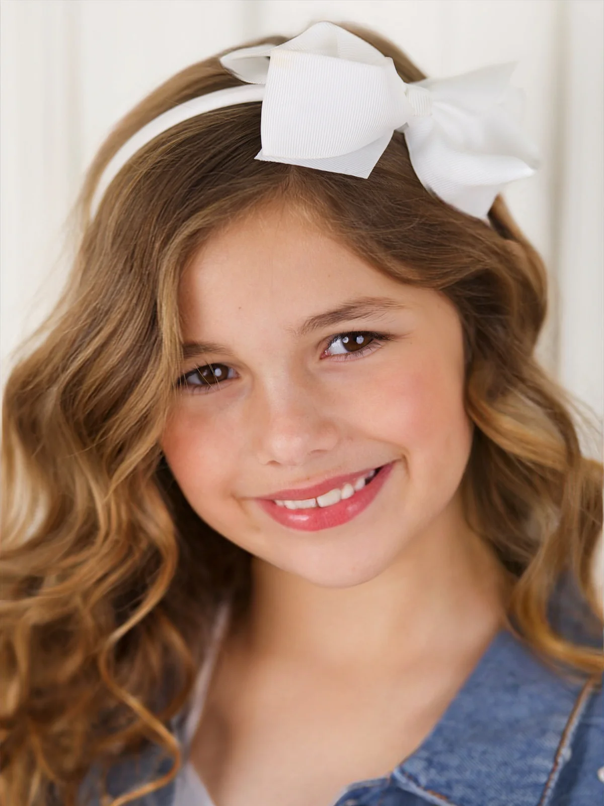 Girls Bow Headband Set of 3 - Image 2