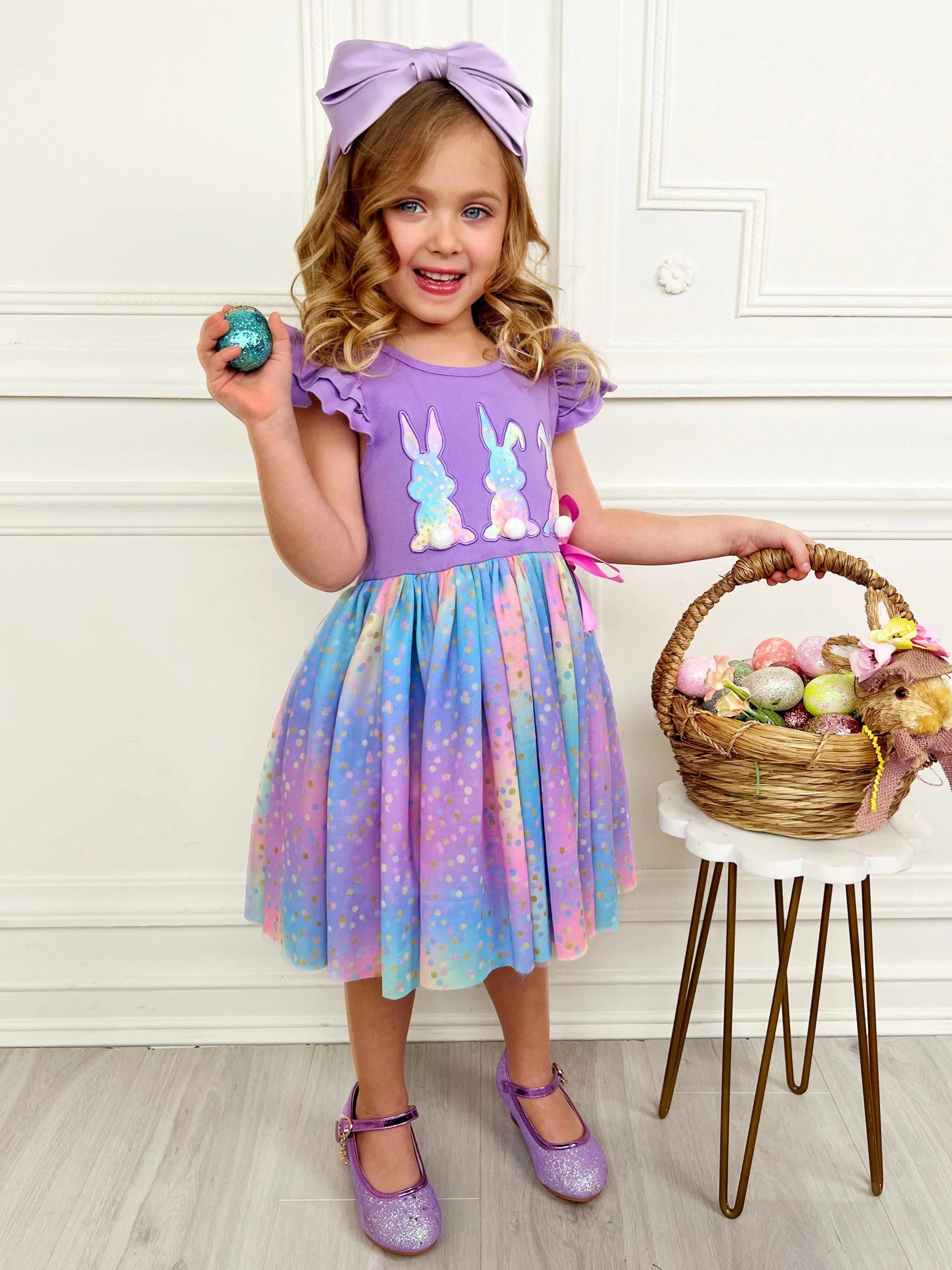 Make It Rain-bows Multicolor Tutu Dress - Image 5