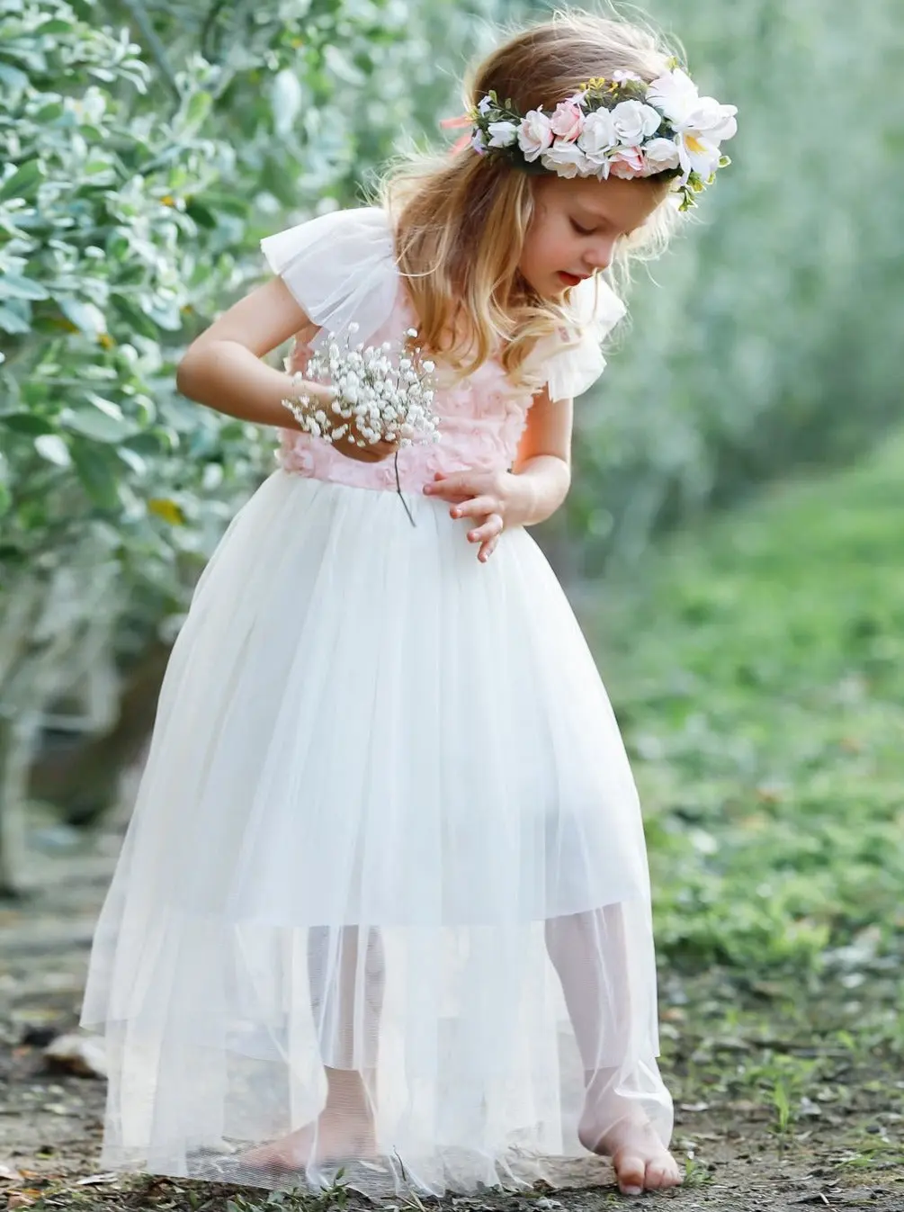 Pretty Perfect Textured Tutu Maxi Dress - Image 10