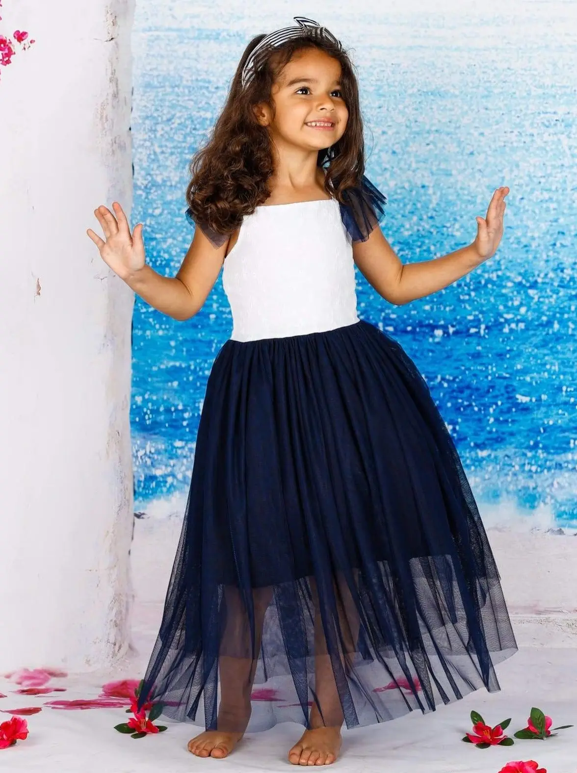 Pretty Perfect Textured Tutu Maxi Dress - Image 11