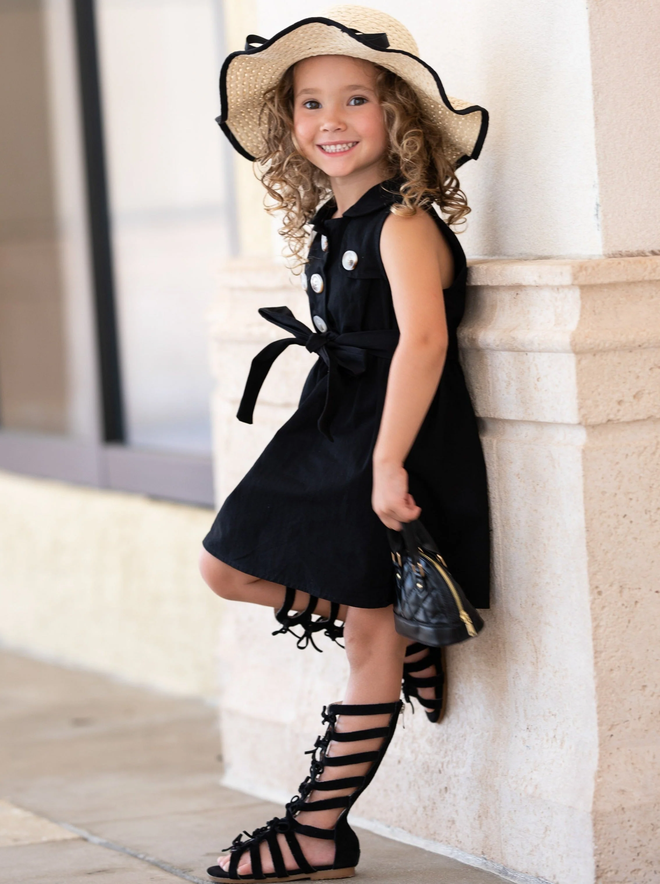 How Timeless Belted Trench Dress - Image 2