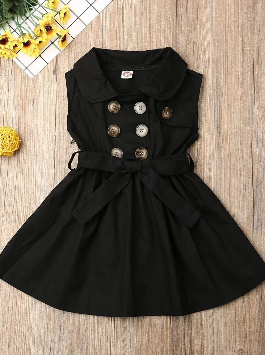 How Timeless Belted Trench Dress - Image 7