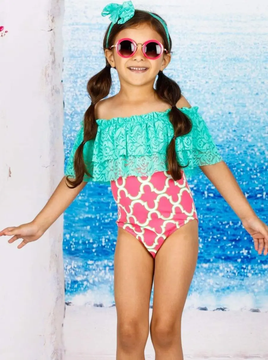 Amazing Waves One Piece Swimsuit - Image 4