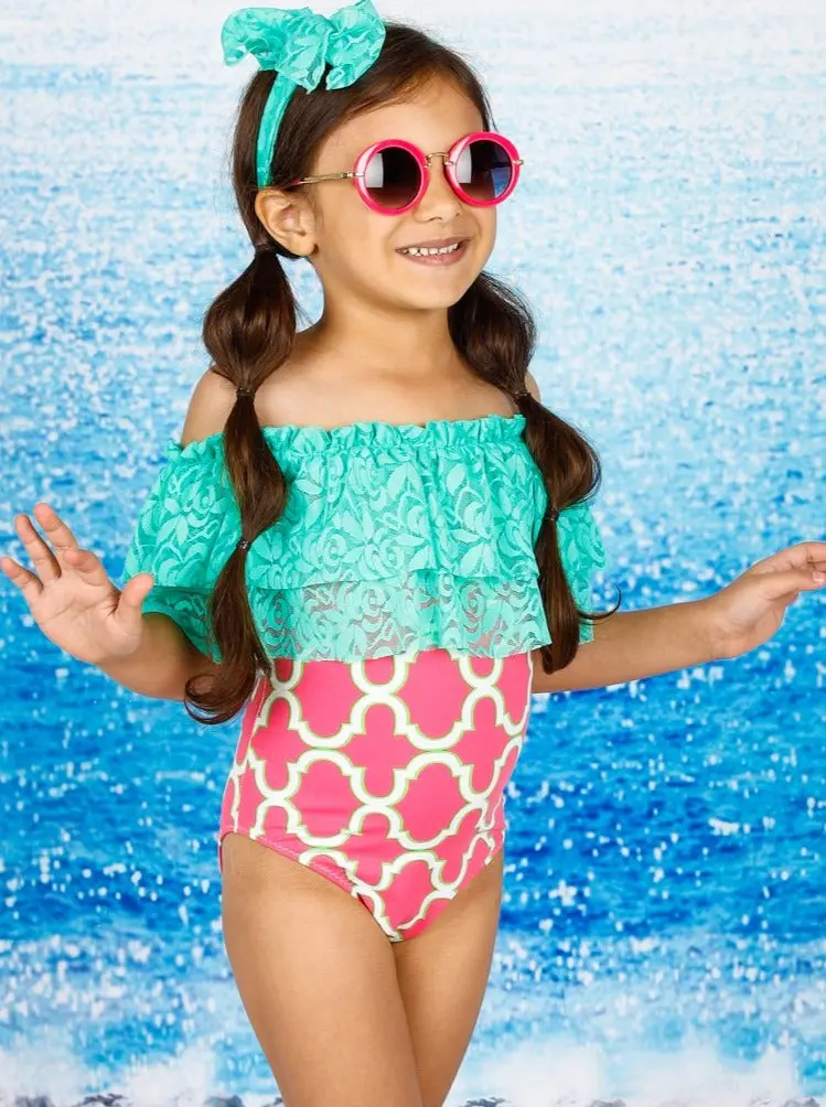 Amazing Waves One Piece Swimsuit - Image 5