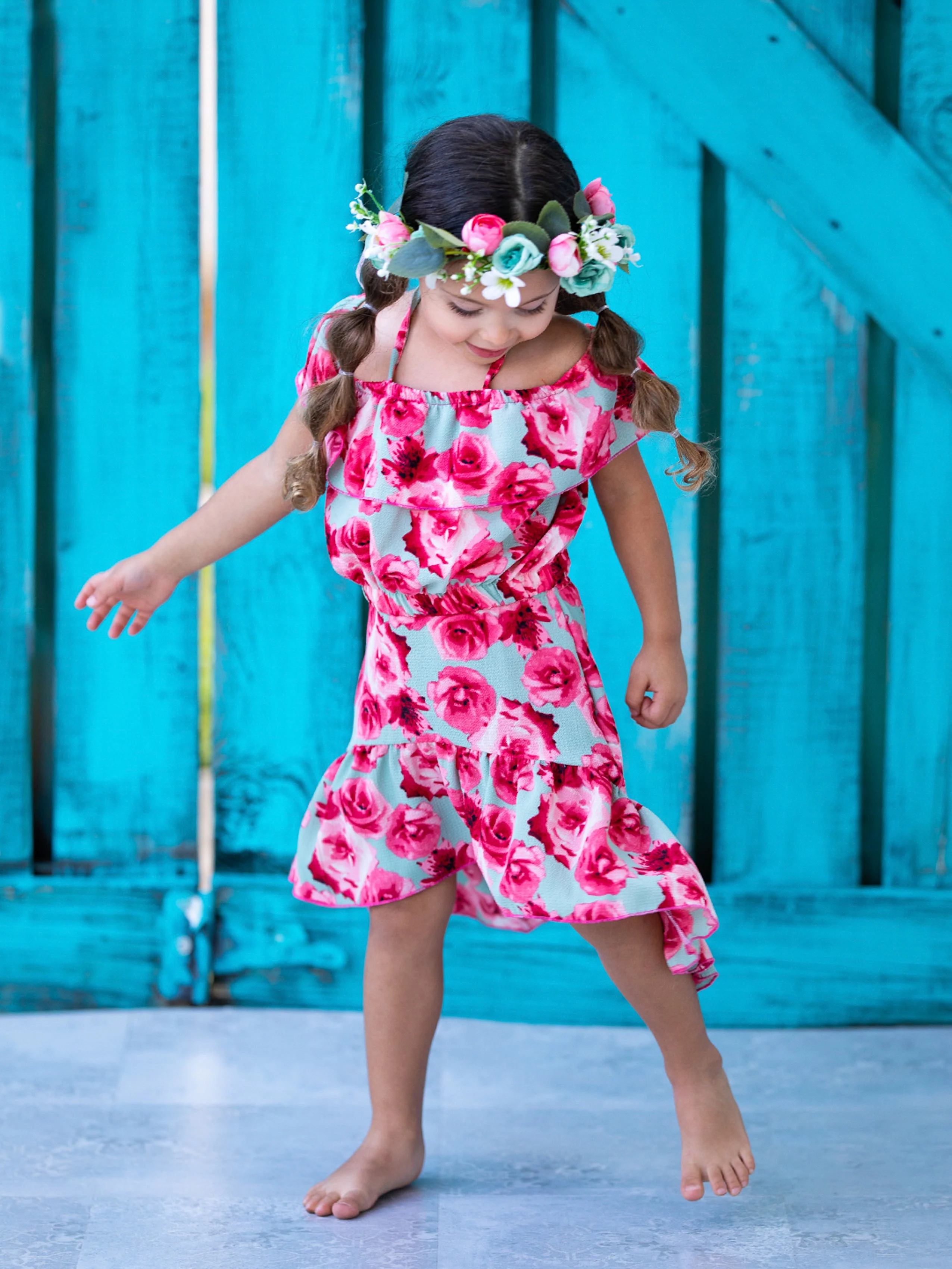 Ok Bloomer Ruffle Hi-Lo Skirt Set - Image 10