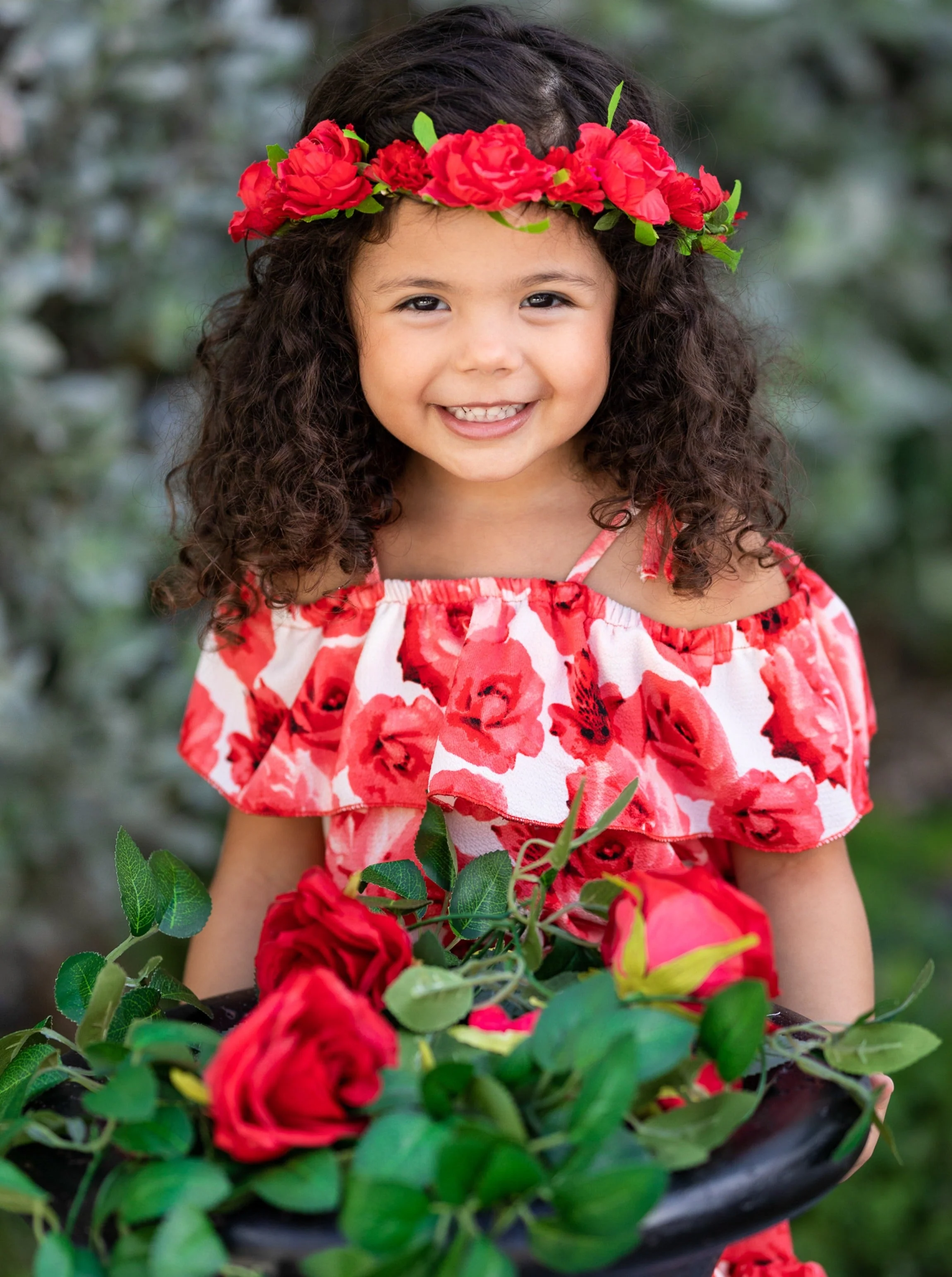 Ok Bloomer Ruffle Hi-Lo Skirt Set - Image 5