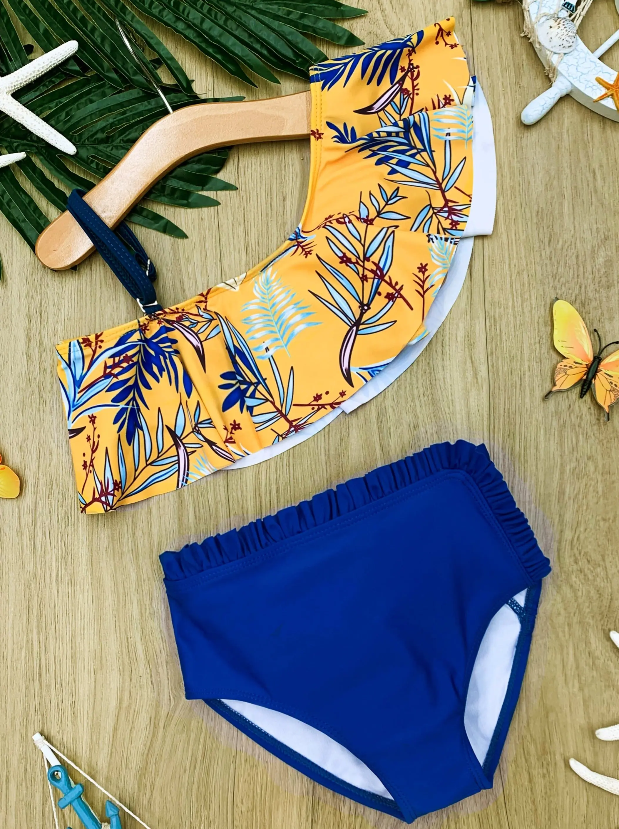 Flowers Of The Island Two Piece Swimsuit - Image 4