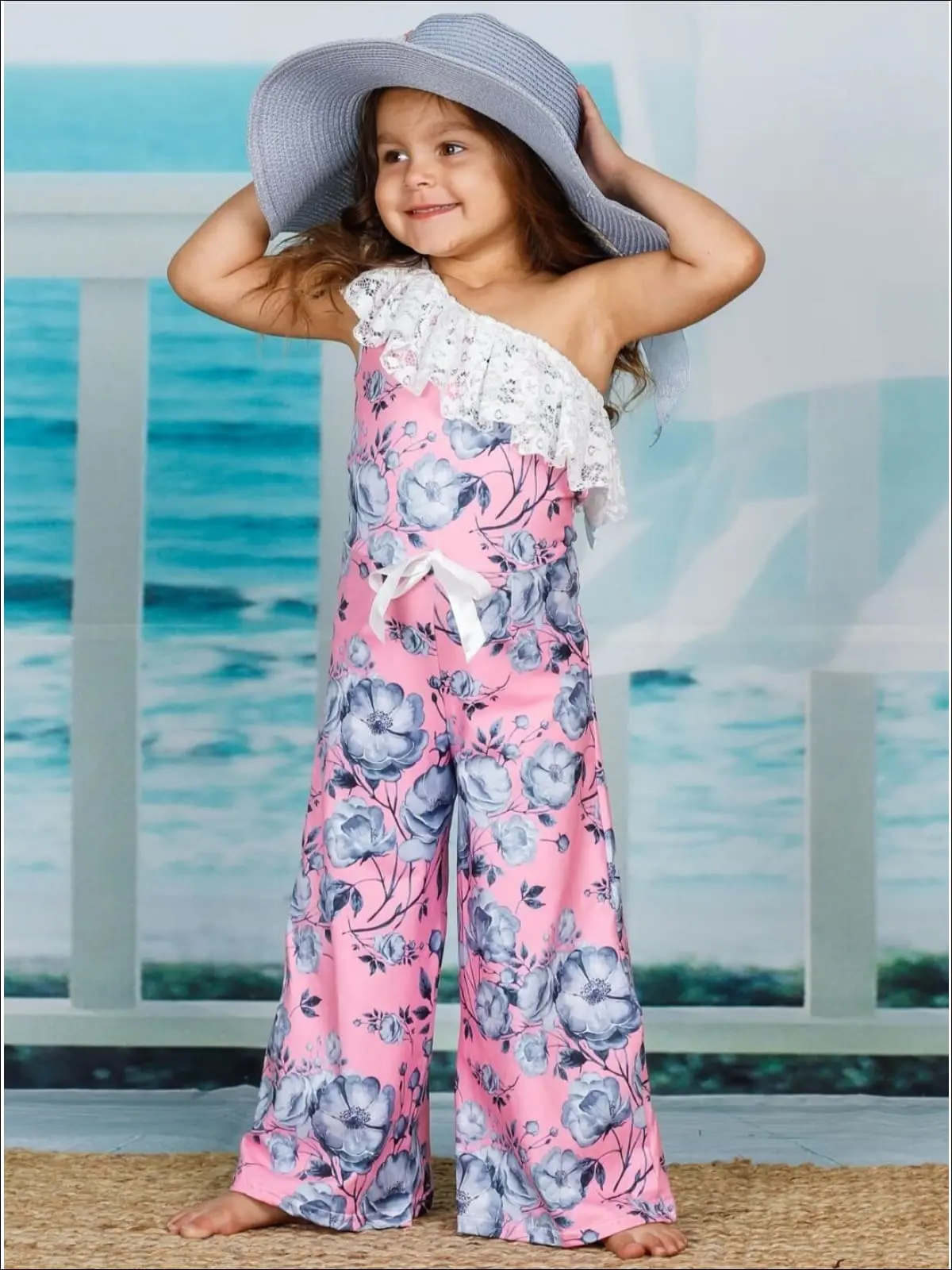 Easy Breezy One Shoulder Palazzo Jumpsuit - Image 3