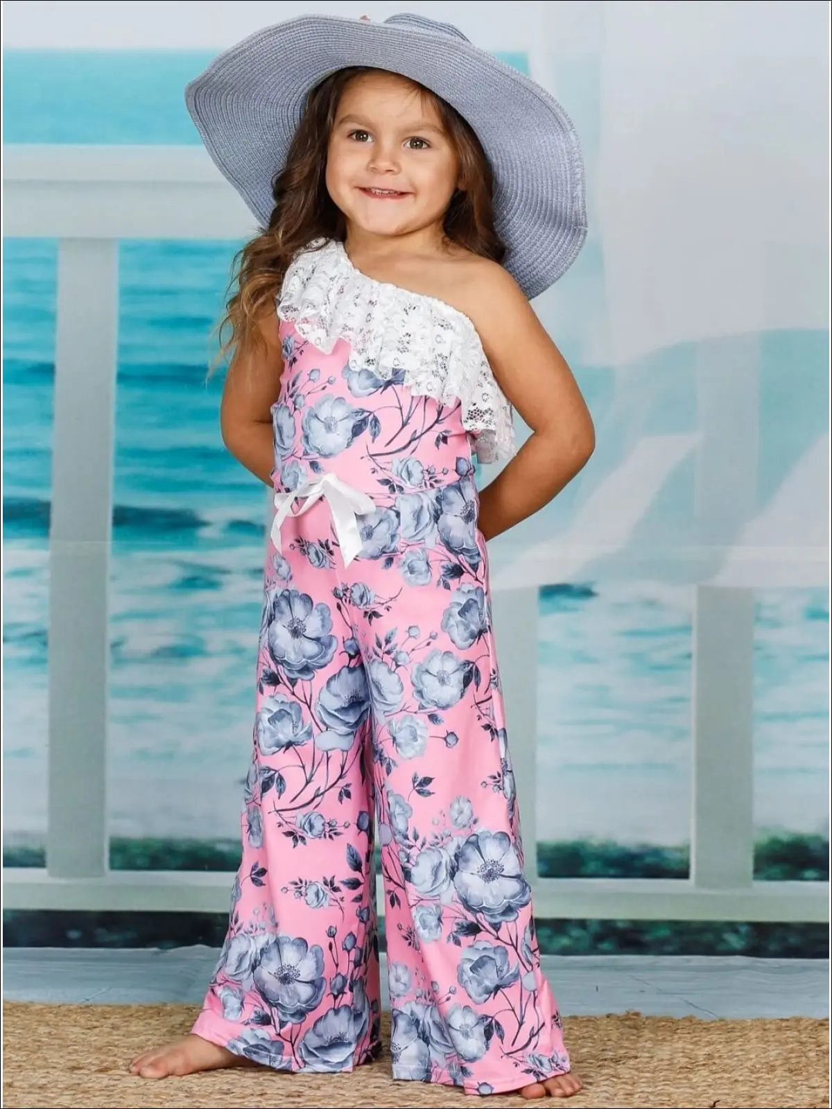 Easy Breezy One Shoulder Palazzo Jumpsuit - Image 9