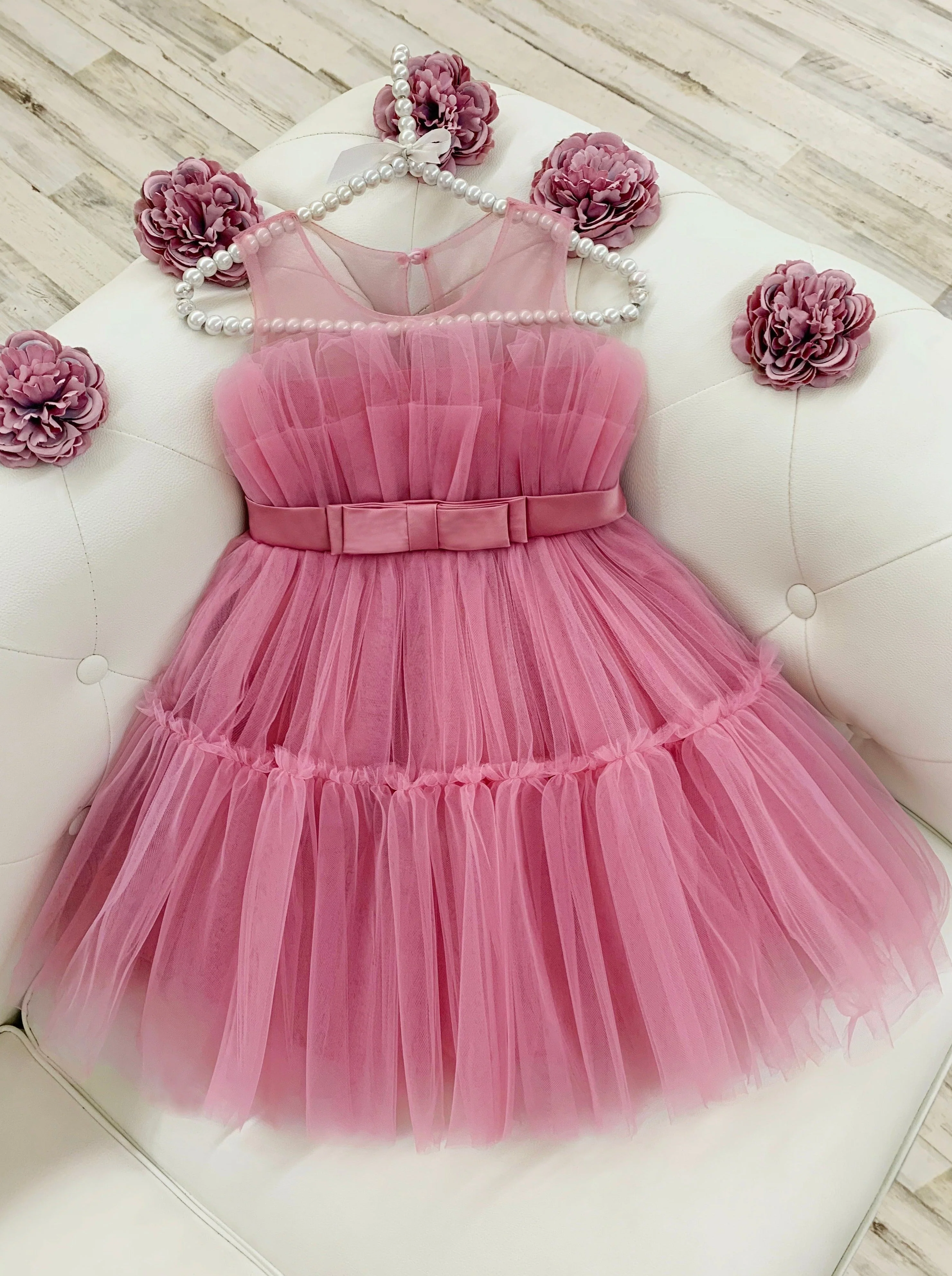 Princess Tulle Party Tutu Dress - Image 3