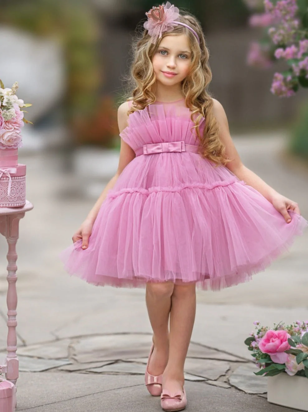Princess Tulle Party Tutu Dress - Image 5