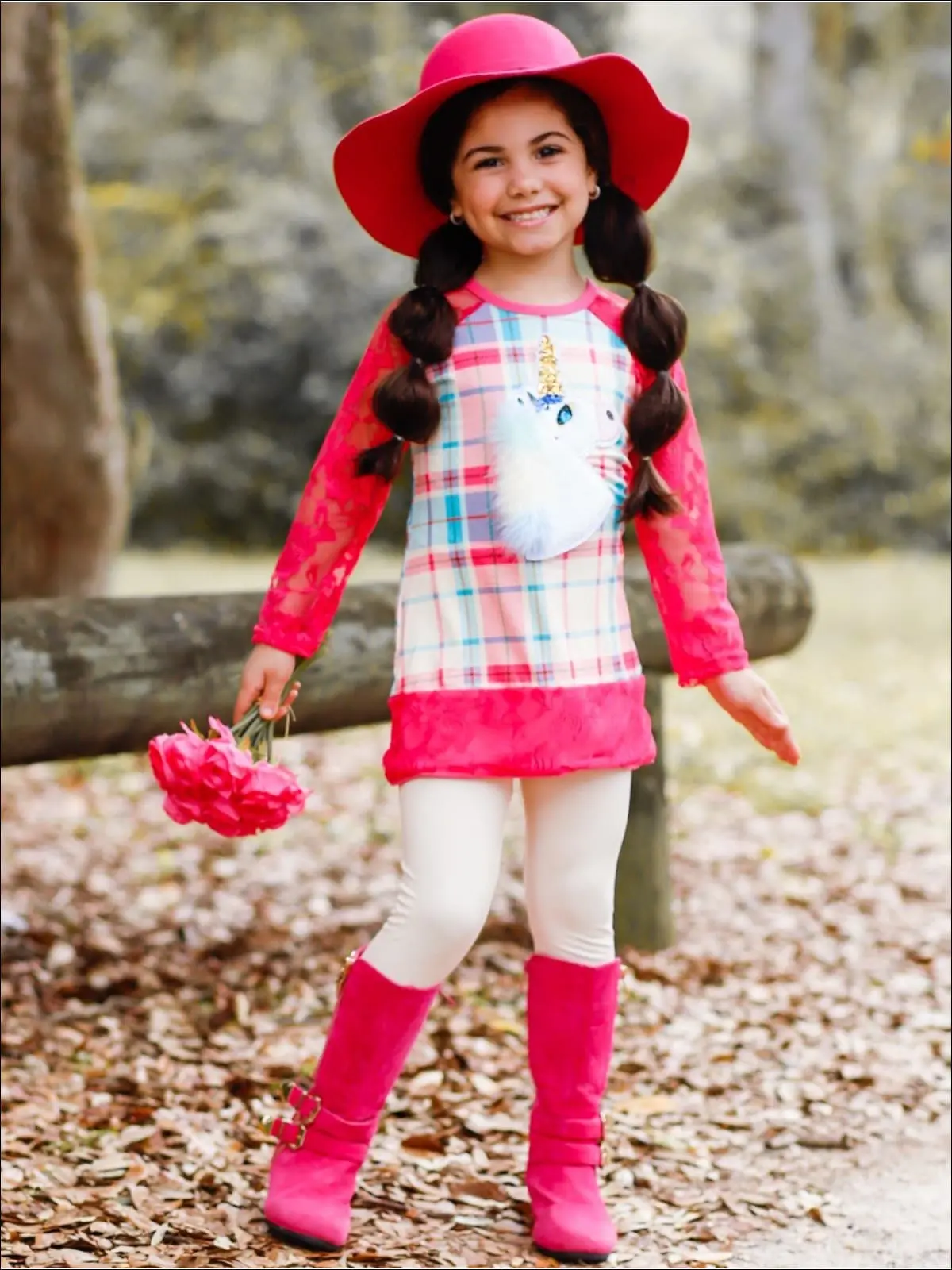 Girls  Classic Beauty Tunic and Legging Set - Image 2