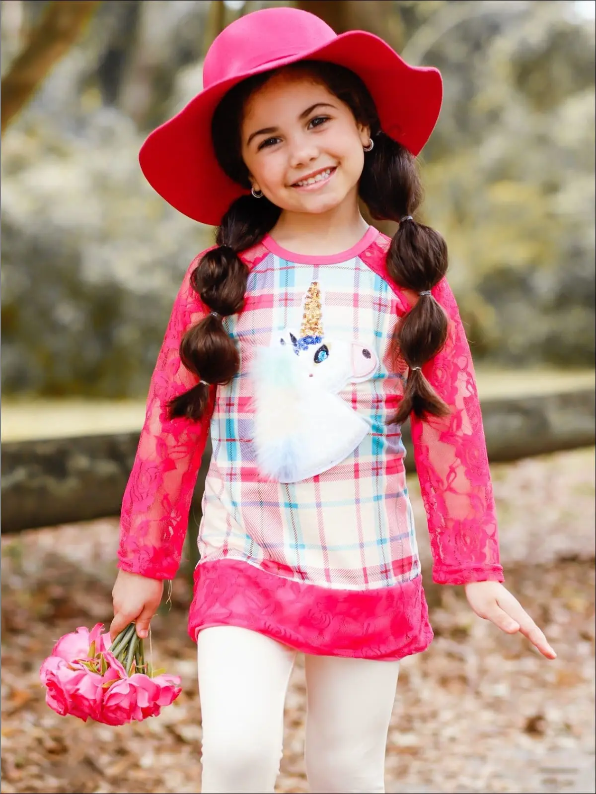 Girls  Classic Beauty Tunic and Legging Set - Image 4