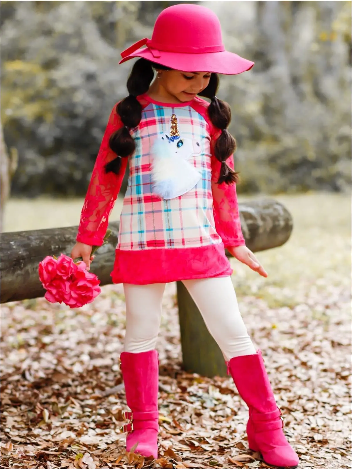 Girls  Classic Beauty Tunic and Legging Set - Image 5