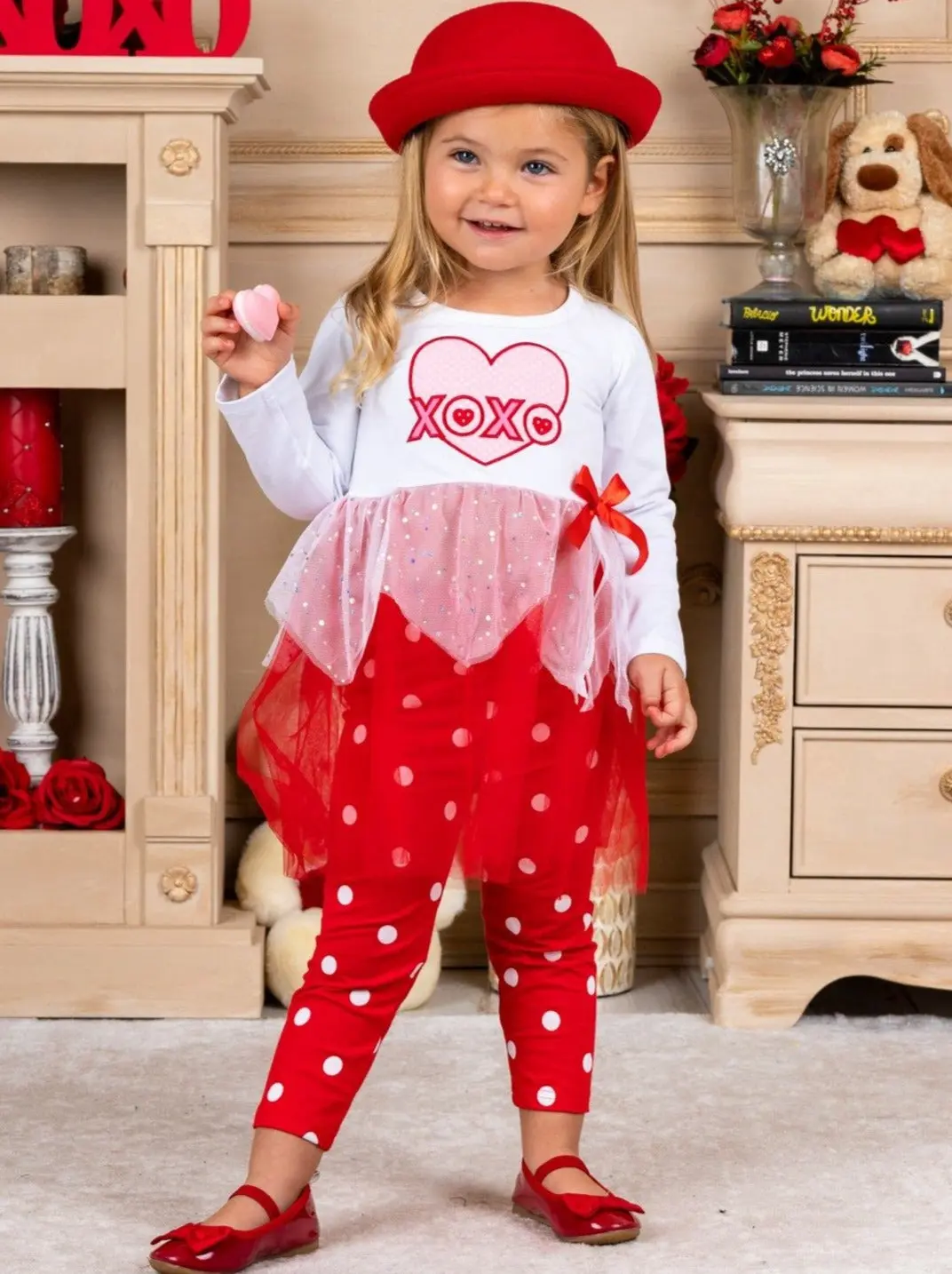 Plenty Of Hugs And Kisses Legging Set - Image 2