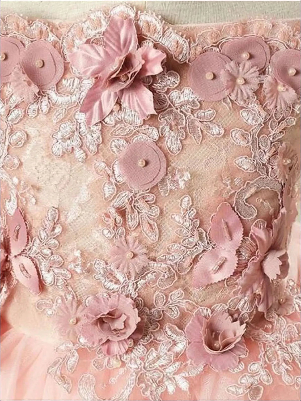 Sunkissed Rose Special Occasion Party Dress - Image 5