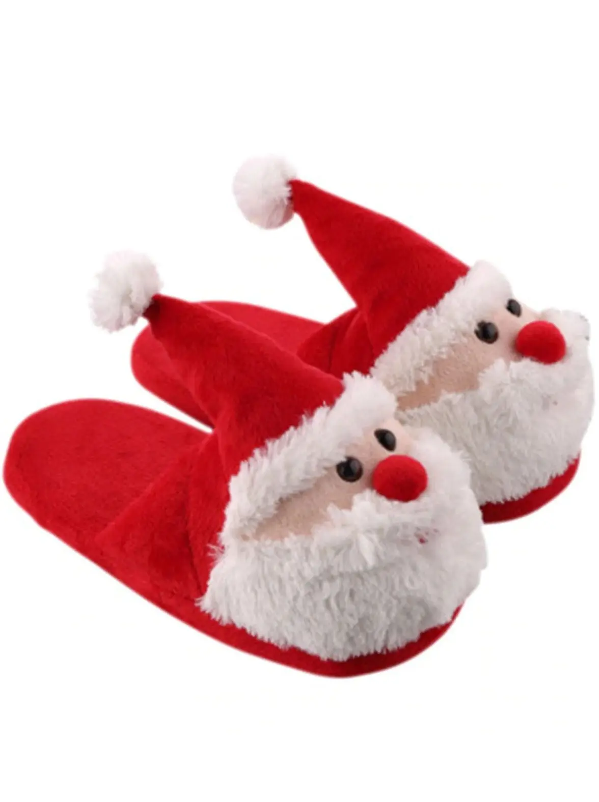 Plush Santa House Slippers by Liv and Mia - Image 4