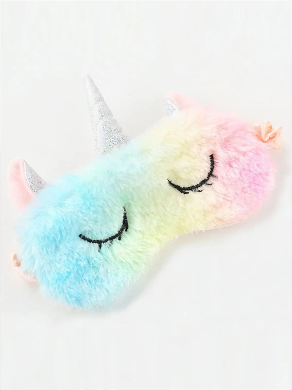 Girls Plush Unicorn Lash Eye Mask - Image 6