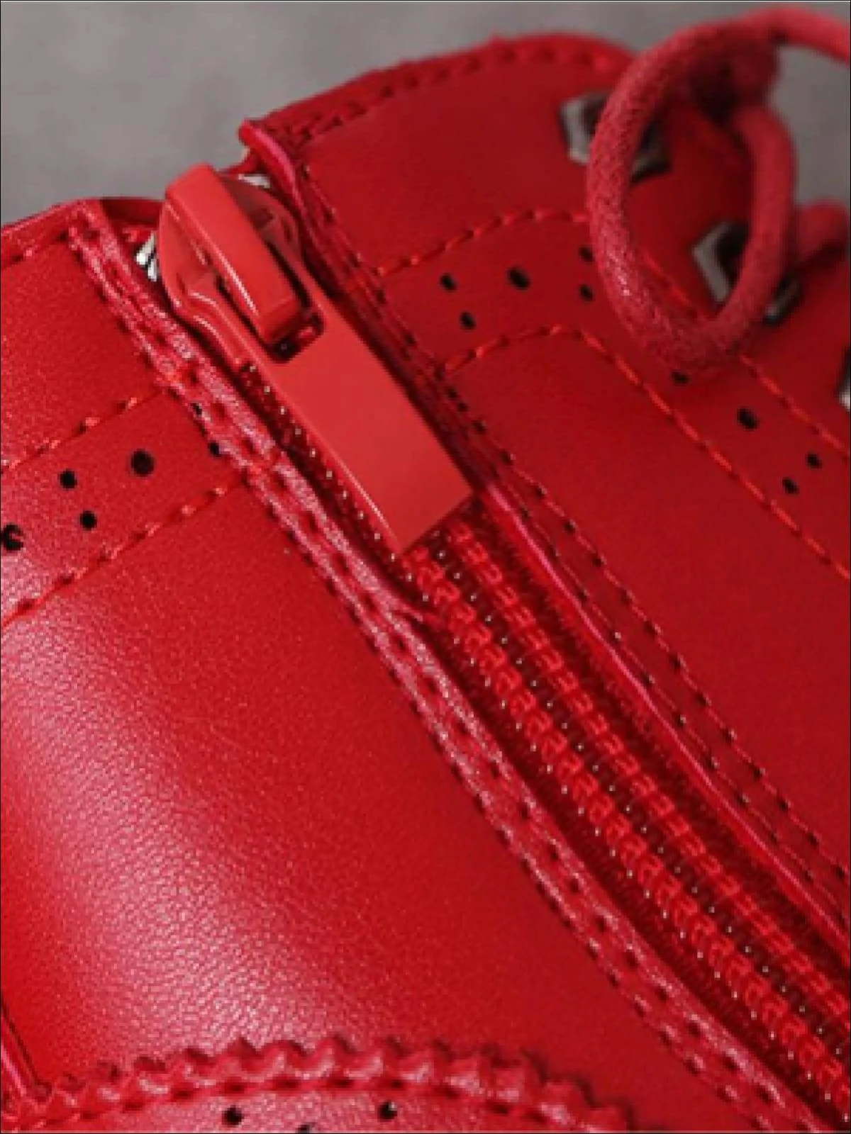 Preppy Red Boots By Liv and Mia - Image 5