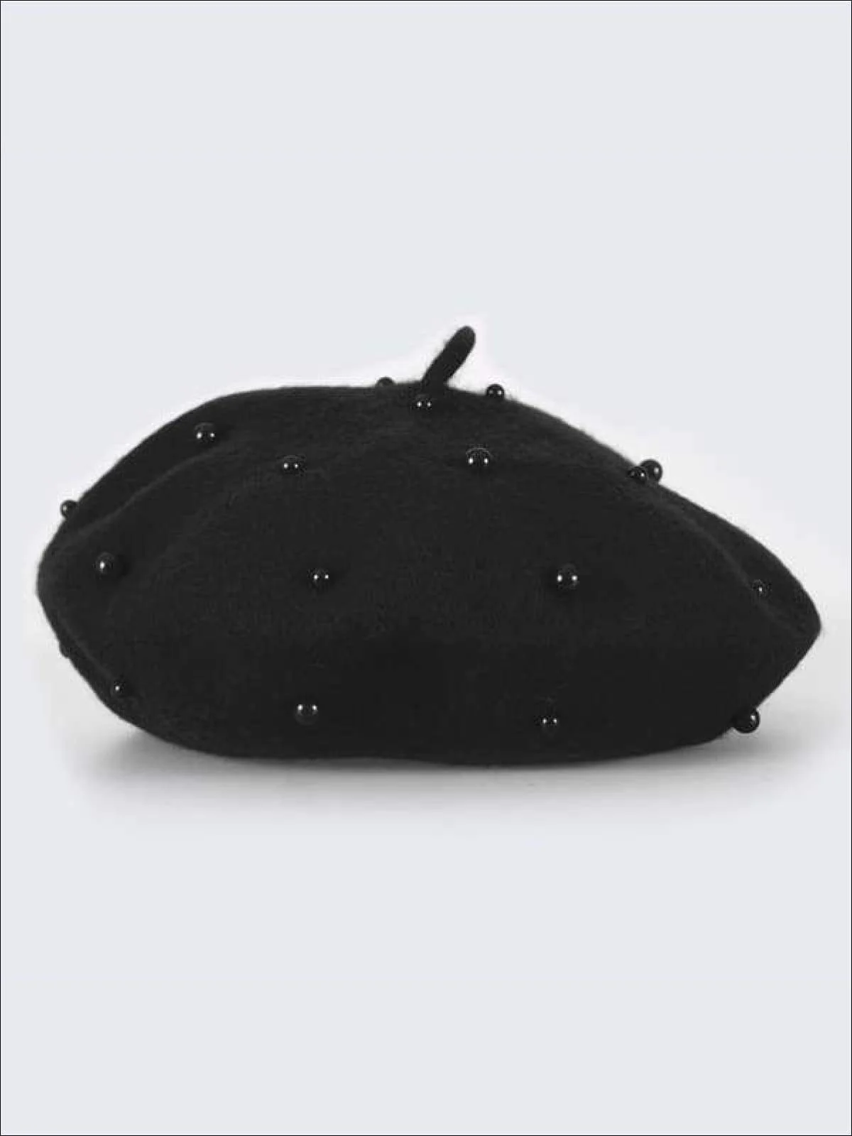 Girls Preppy Pearl Beret - Image 8