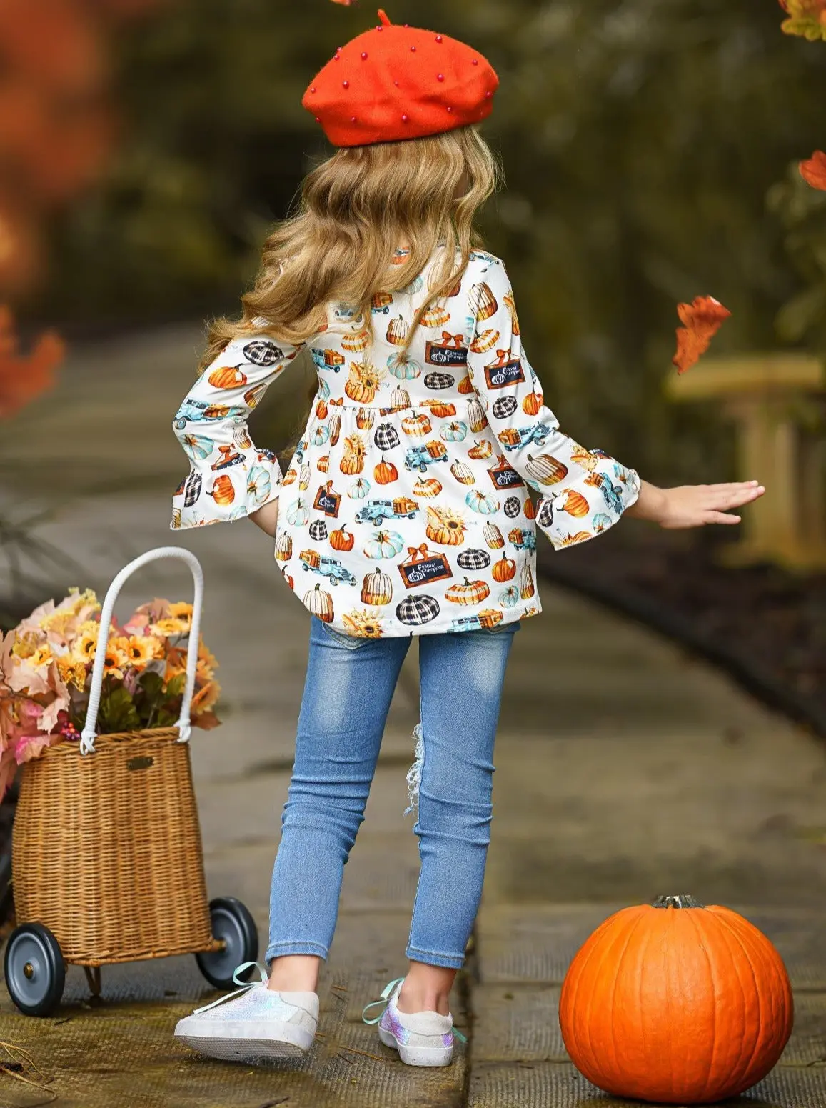 Get Pumped Patched Jeans Set - Image 4