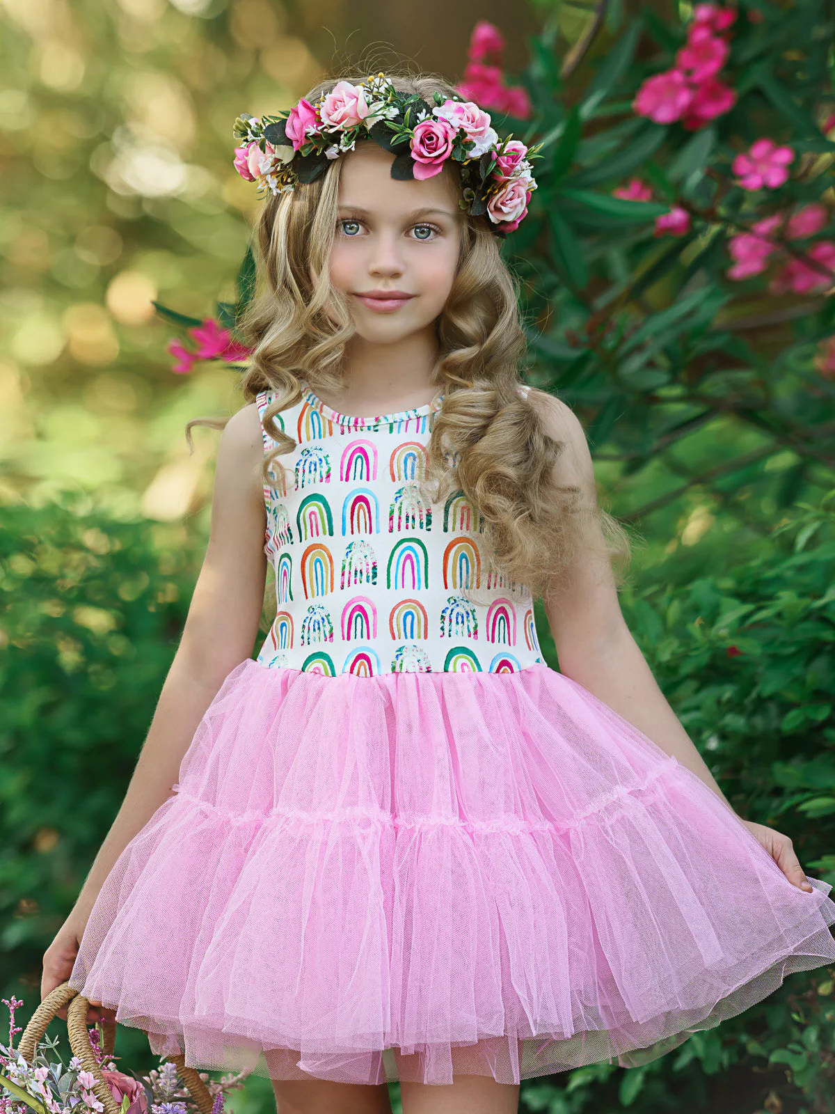 Rainbows and Sunshine Tutu Dress - Image 2