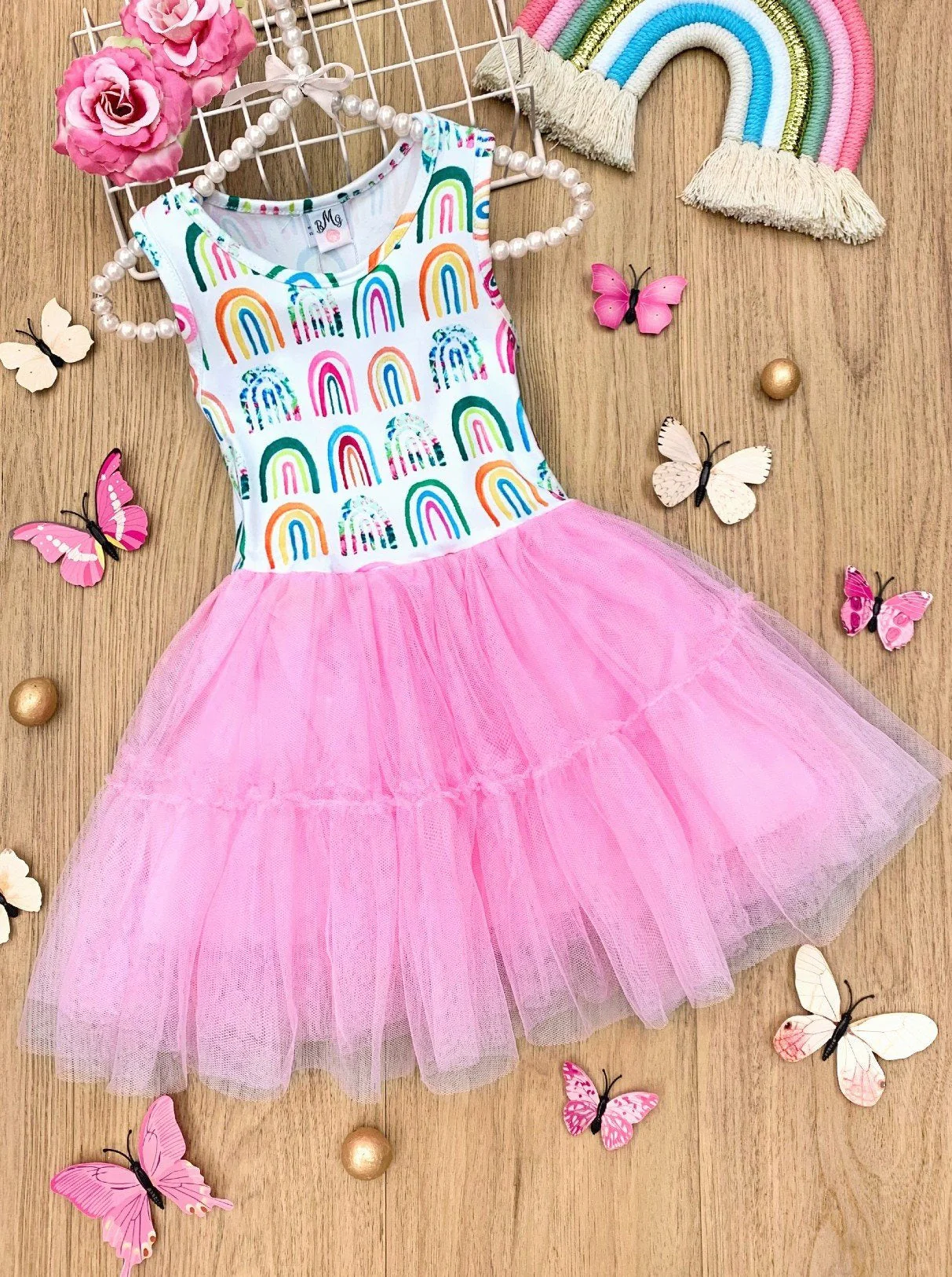 Rainbows and Sunshine Tutu Dress - Image 3