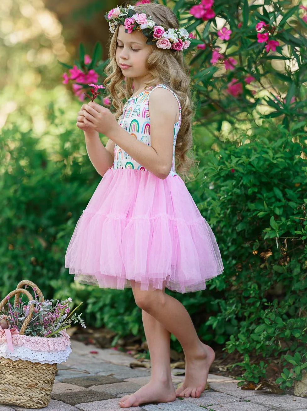 Rainbows and Sunshine Tutu Dress - Image 6