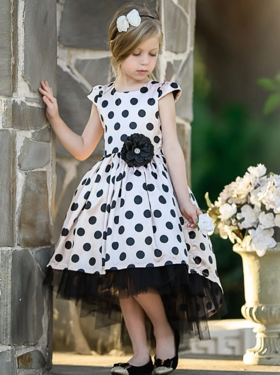 Evening In Paris Cap Sleeve Hi-Lo Tulle Dress - Image 2