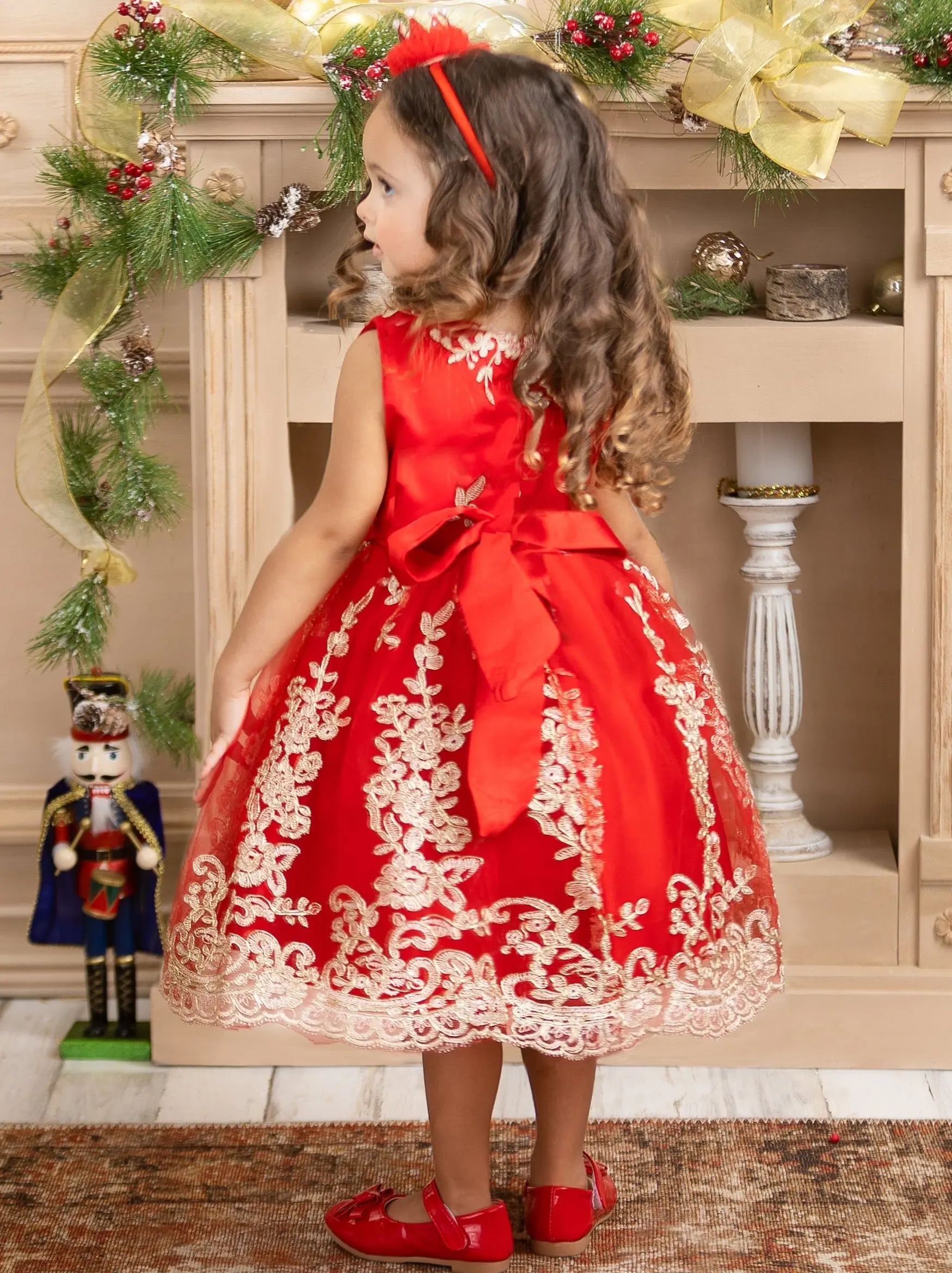 Timeless Wonder Holiday Dressy Dress - Image 3