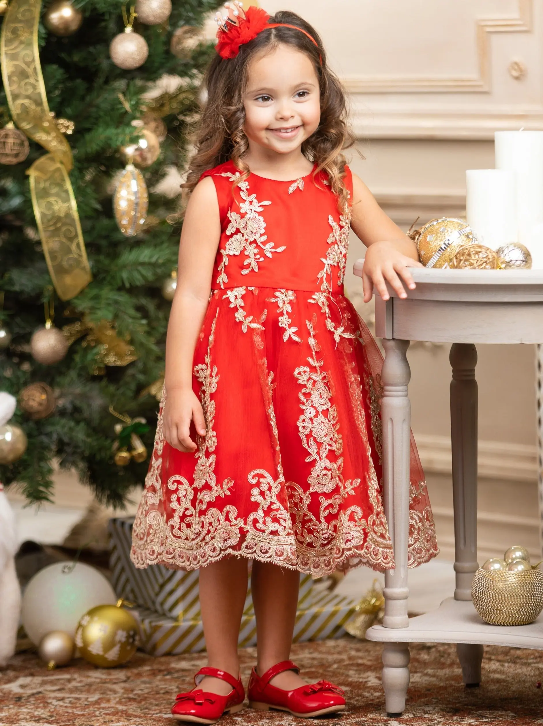 Timeless Wonder Holiday Dressy Dress - Image 5