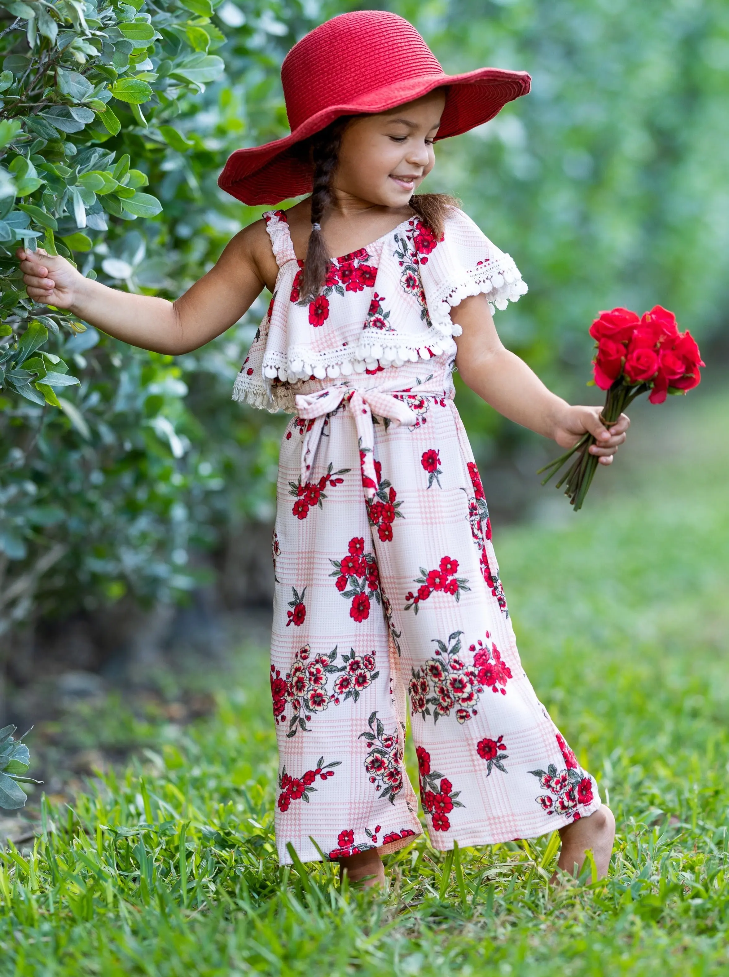 The Sweetest Day One Shoulder Jumpsuit - Image 2