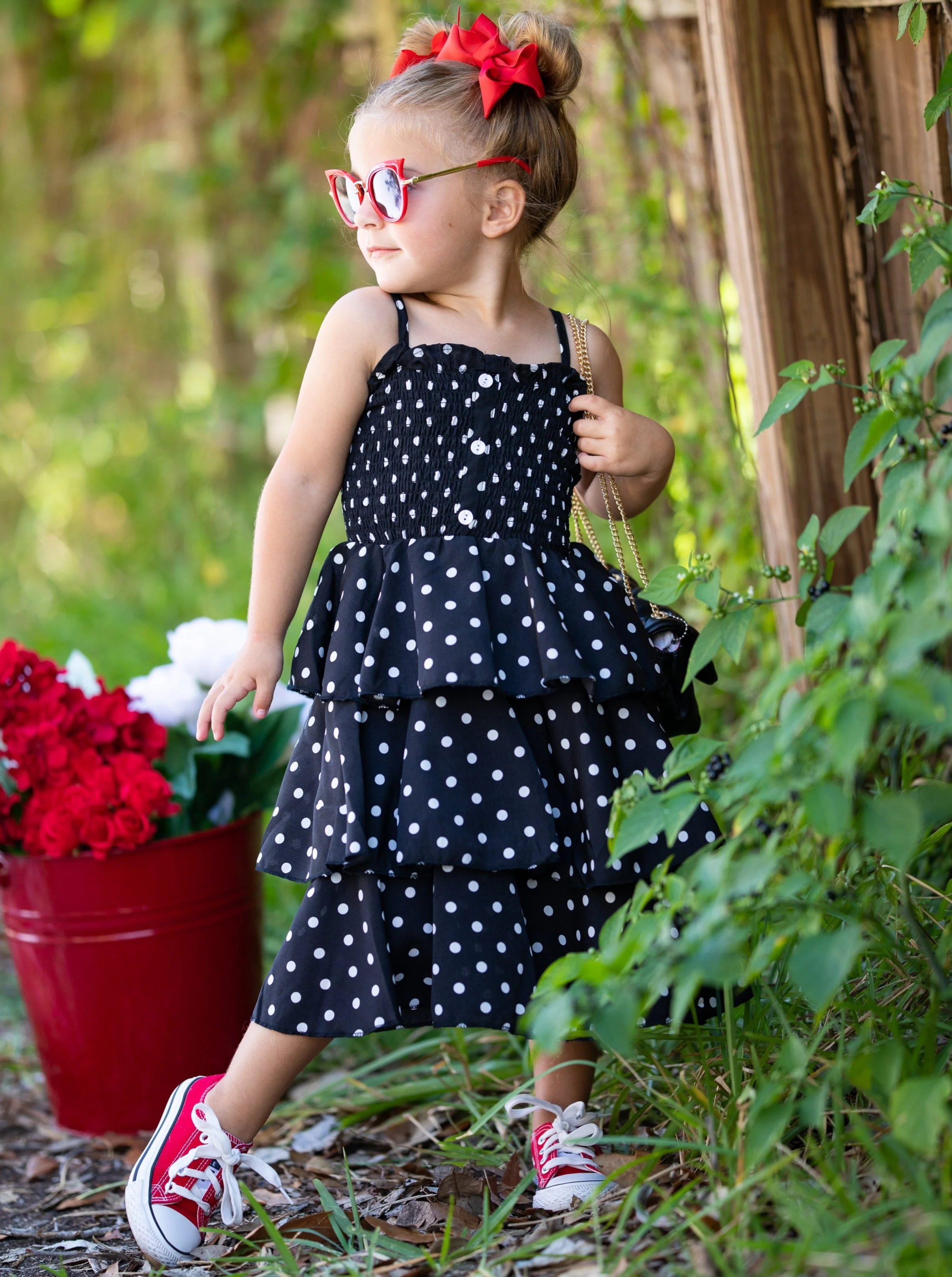 Brave Bold Polka Dot Dress - Image 2