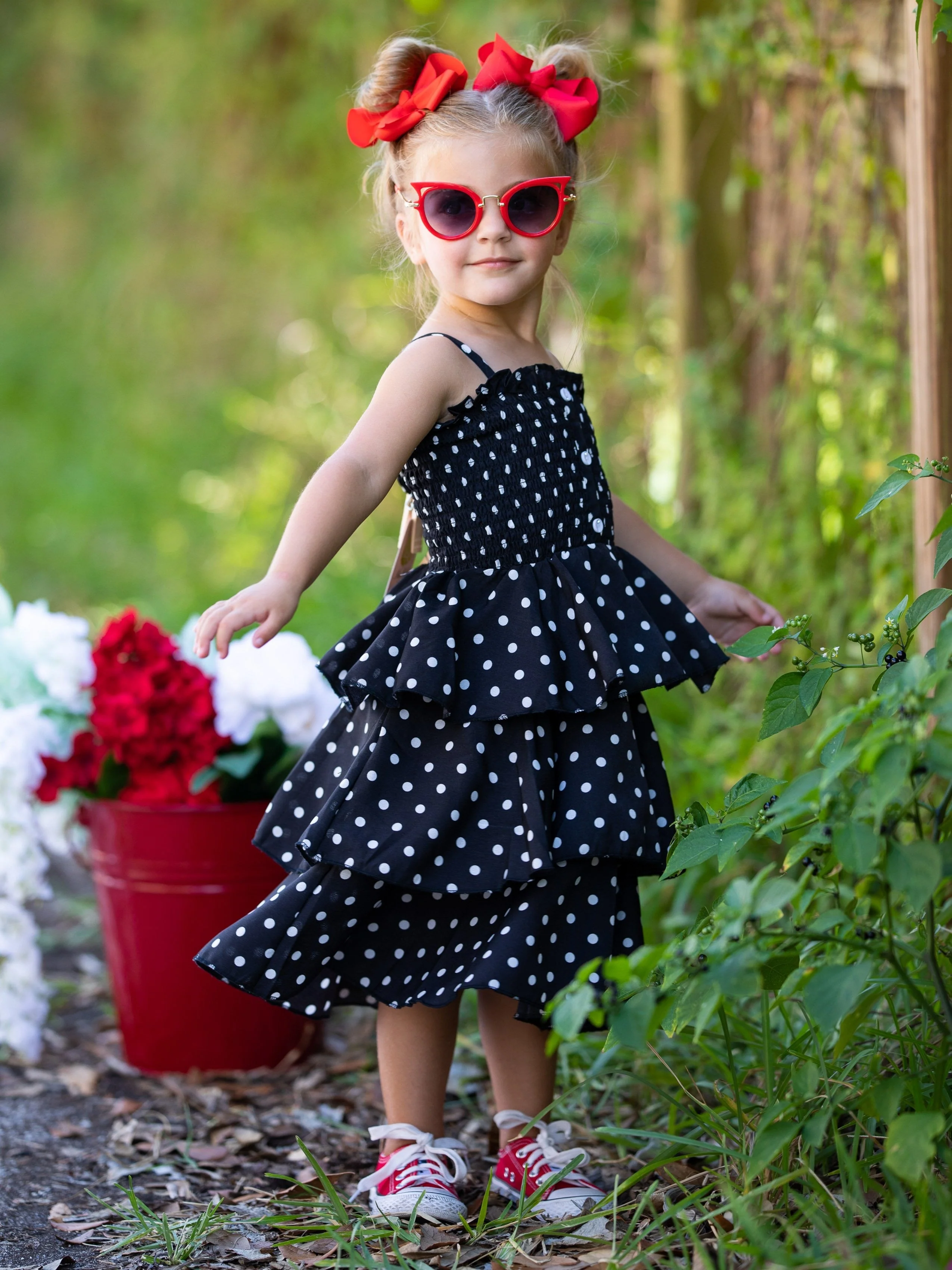 Brave Bold Polka Dot Dress - Image 3