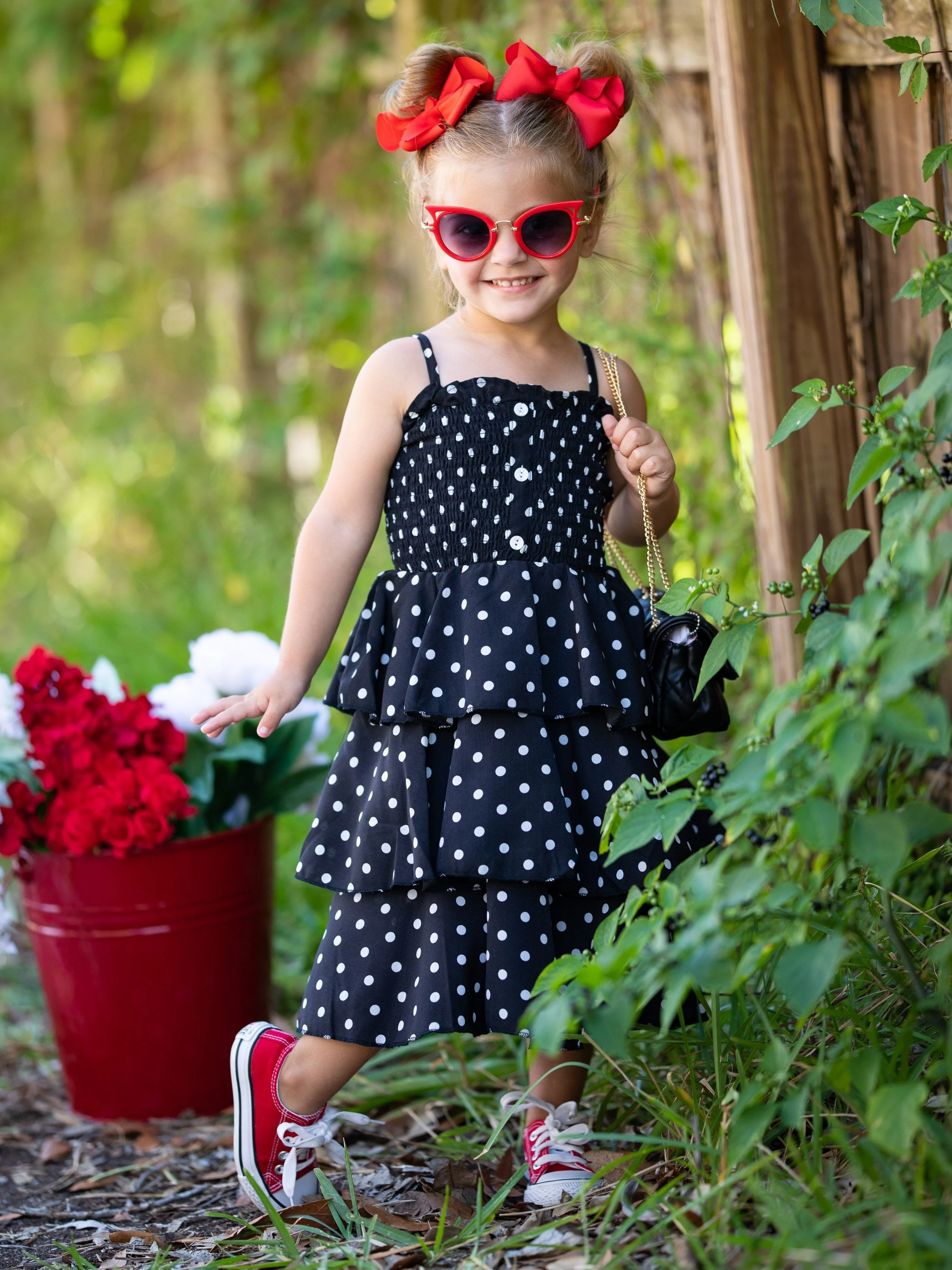 Brave Bold Polka Dot Dress - Image 5