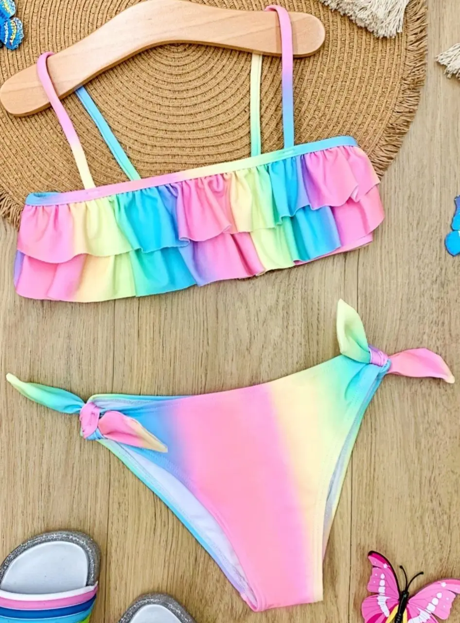 Rainbow Dreams Two Piece Swimsuit - Image 3