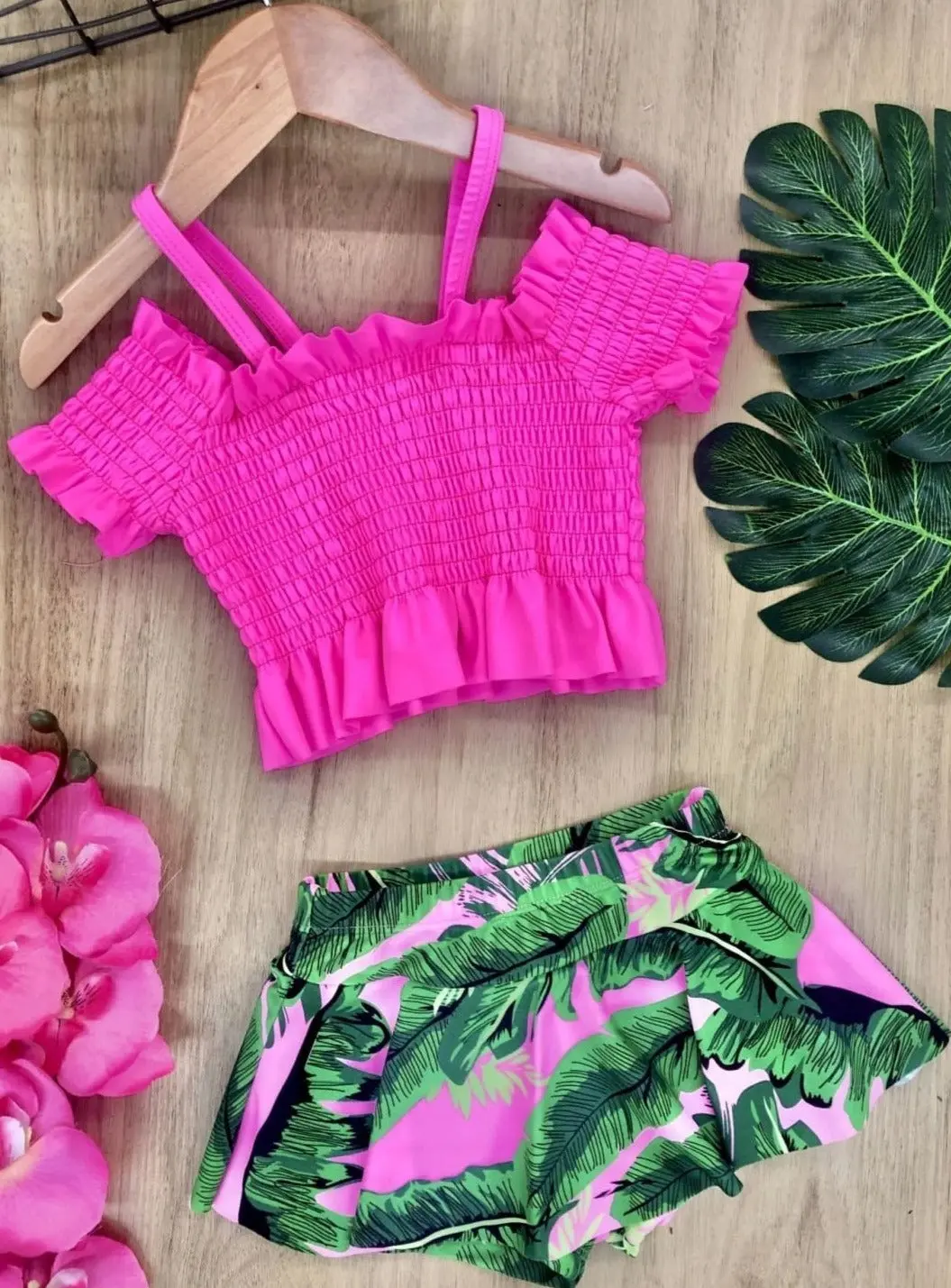 Palms of Paradise Two Piece Swimsuit - Image 2