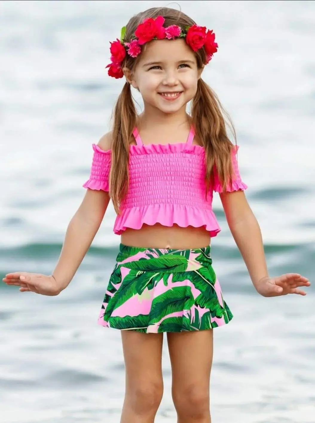 Palms of Paradise Two Piece Swimsuit - Image 3