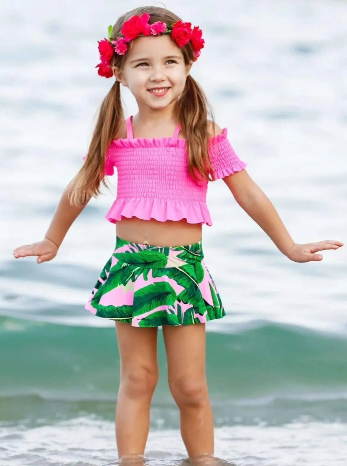 Palms of Paradise Two Piece Swimsuit - Image 4