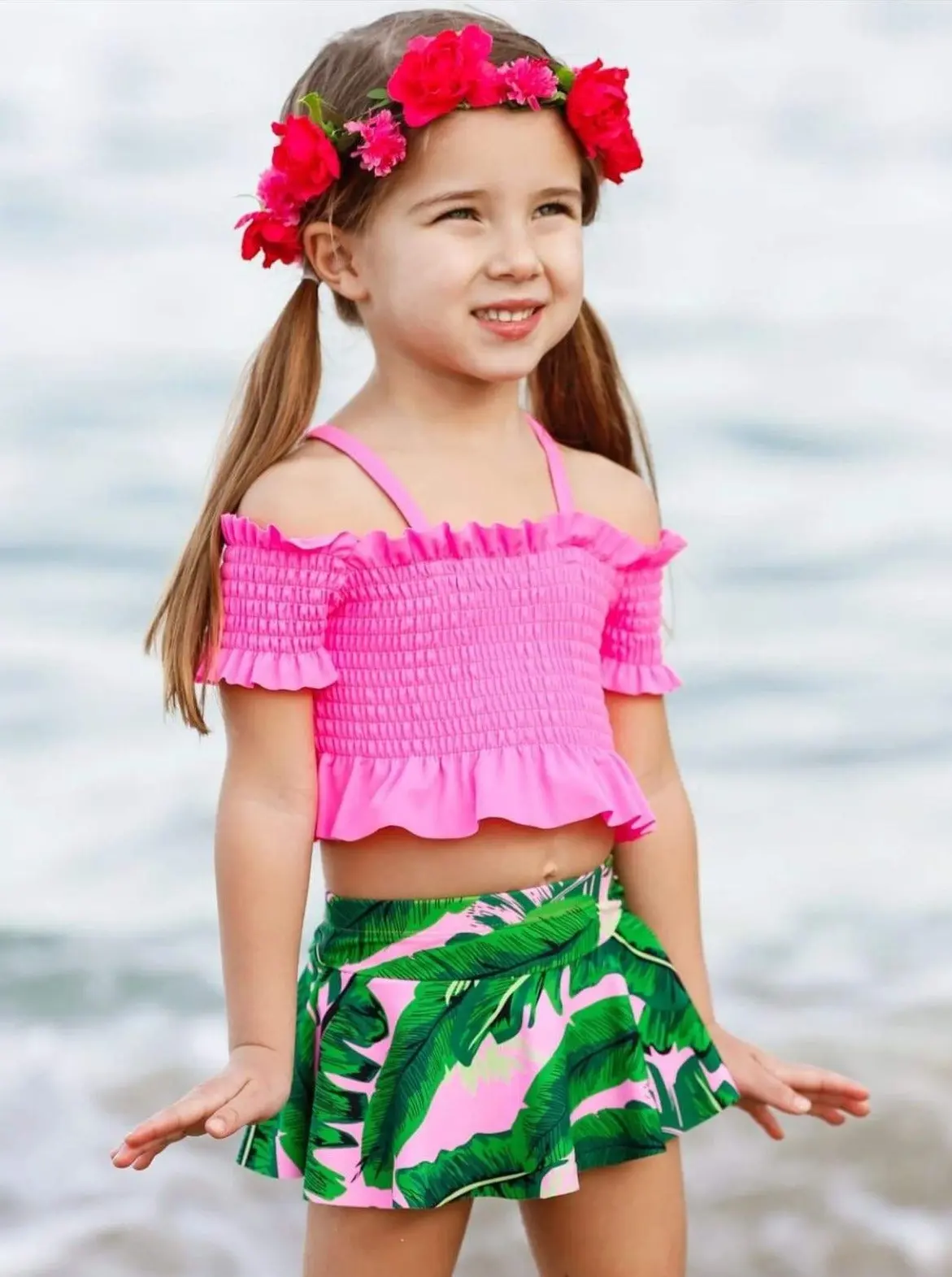 Palms of Paradise Two Piece Swimsuit - Image 5