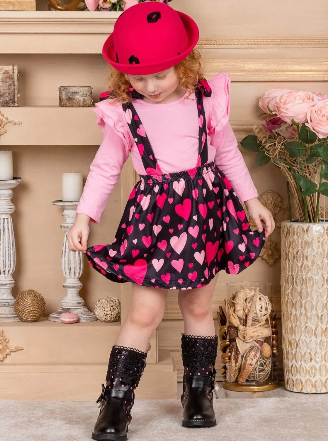 Love Conquers All Overall Skirt Set - Image 2