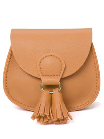 Girls Saddlebag Style Crossbody Handbag - Image 4