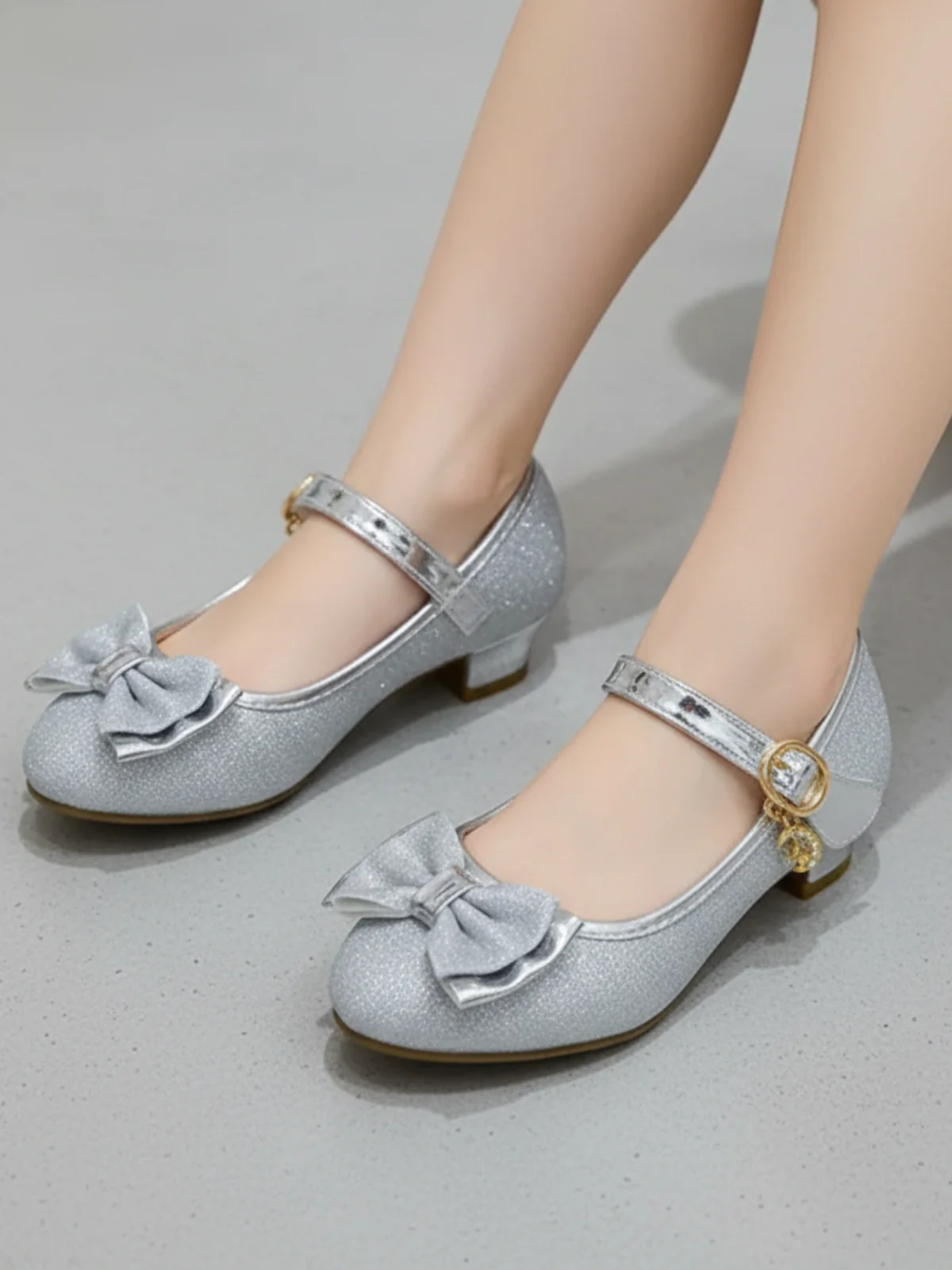 Moon and Stars Shimmer Princess Heels by Liv and Mia - Image 10