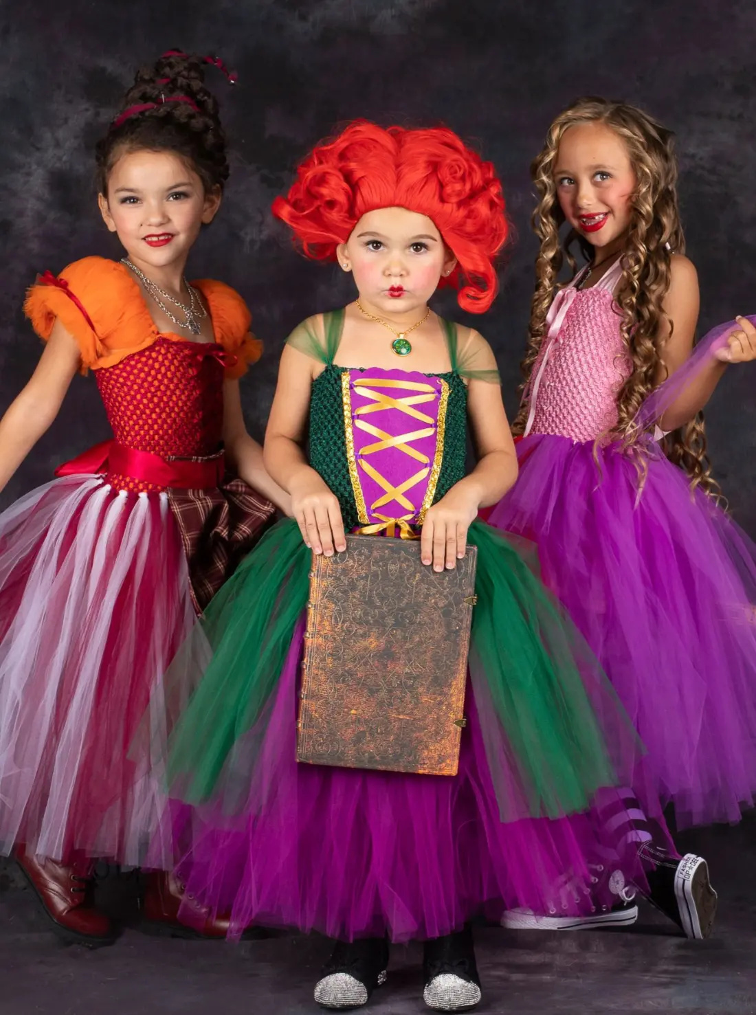 Girls Sarah Witch Tutu Costume Dress - Image 5
