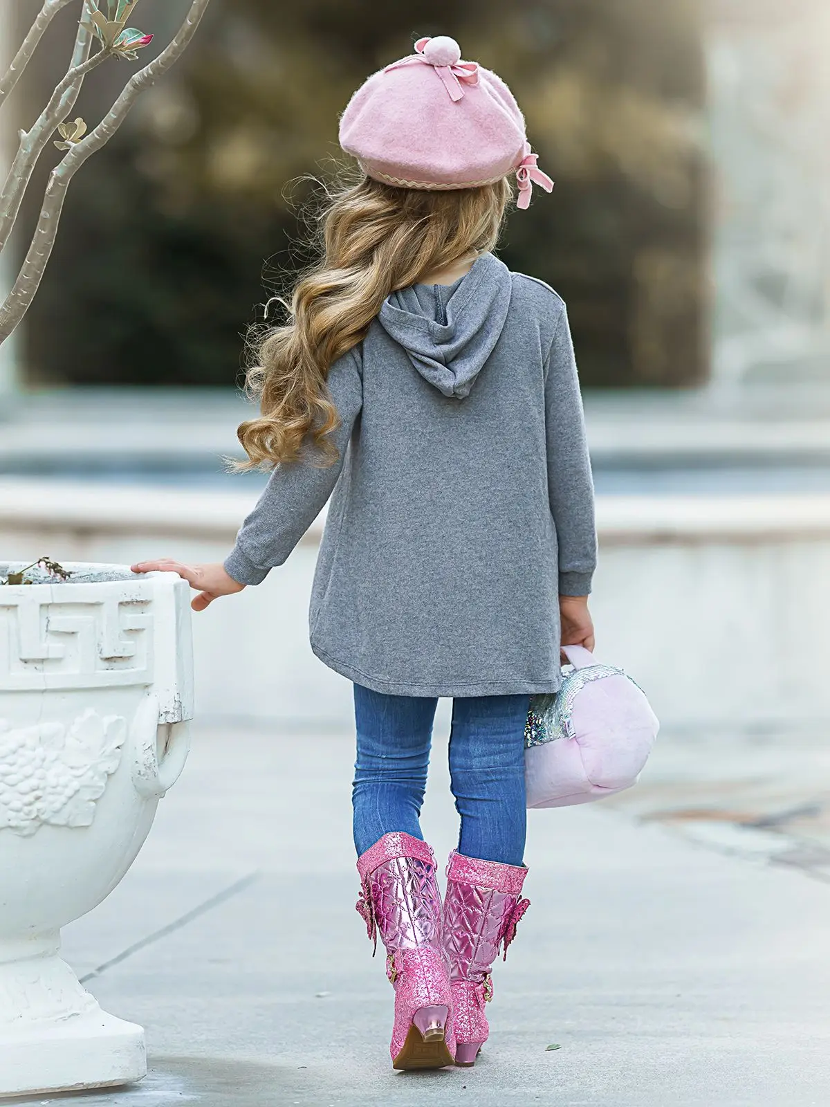 Cutest Companion Sparkle Hi-Lo Hoodie - Image 10