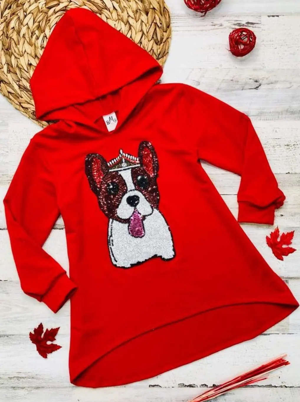 Cutest Companion Sparkle Hi-Lo Hoodie - Image 6