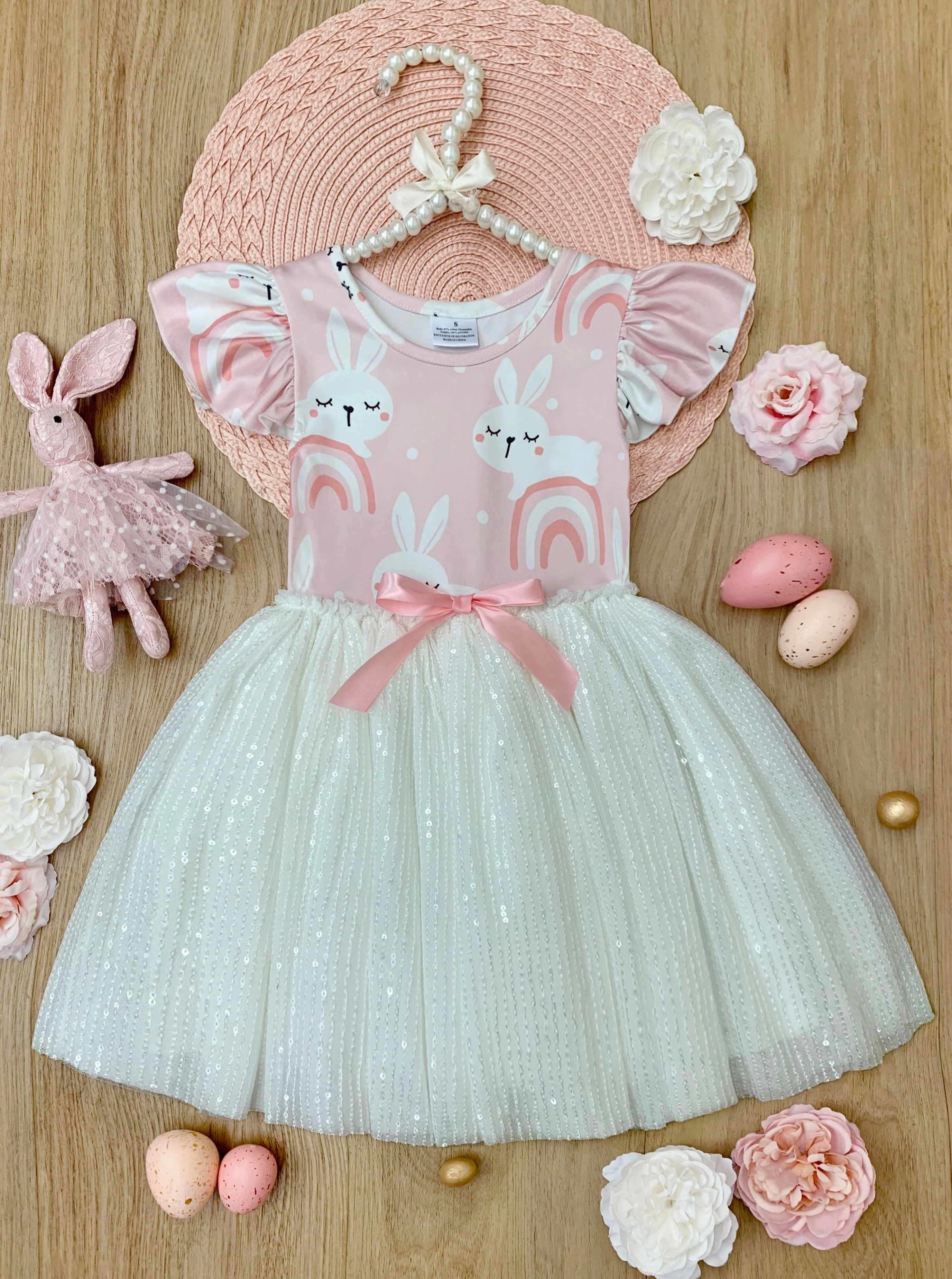 Rabbit Rainbows Sequin Tutu Dress - Image 3