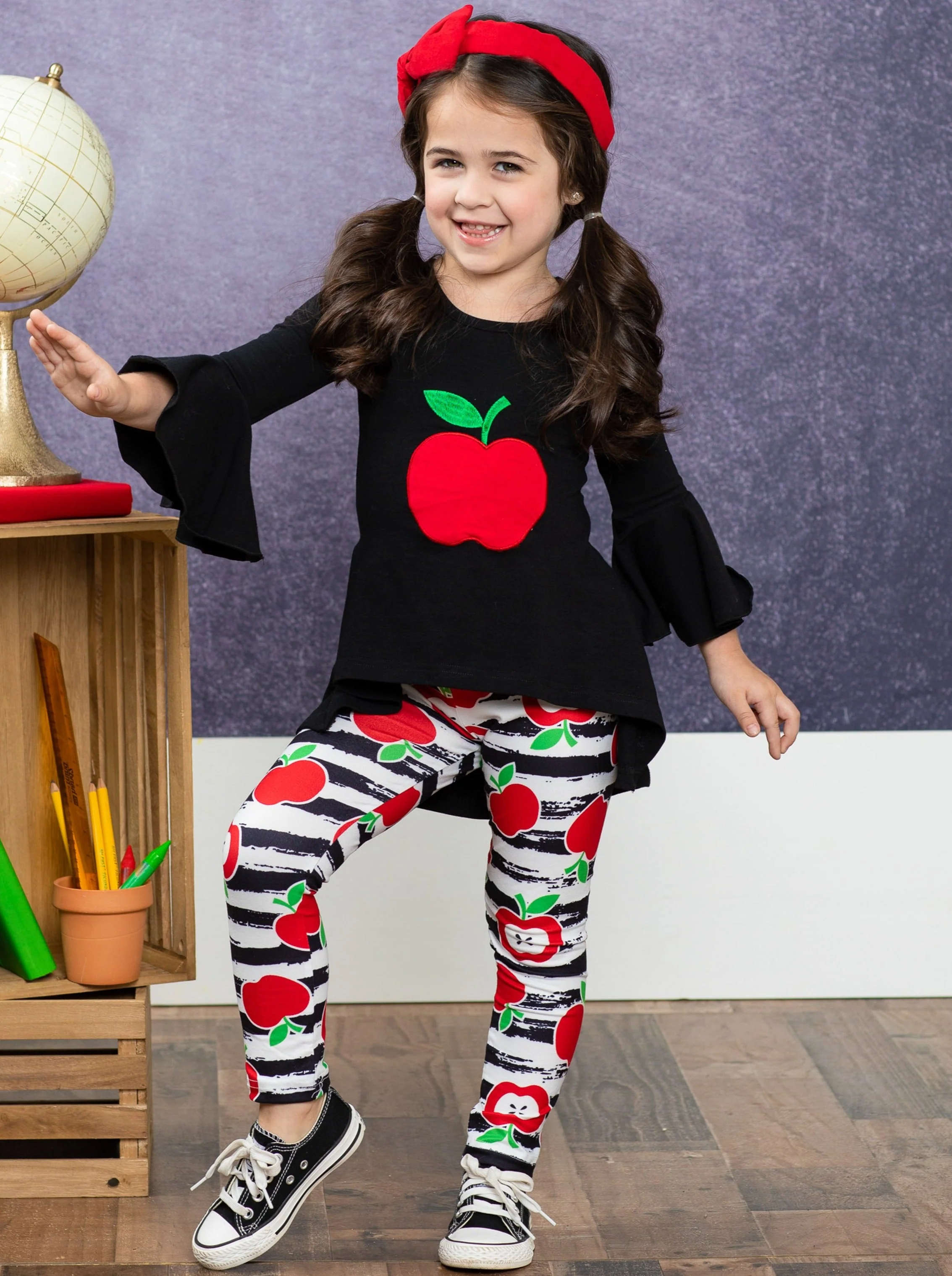 Shining Apple Hi-Lo Tunic and Legging Set - Image 2