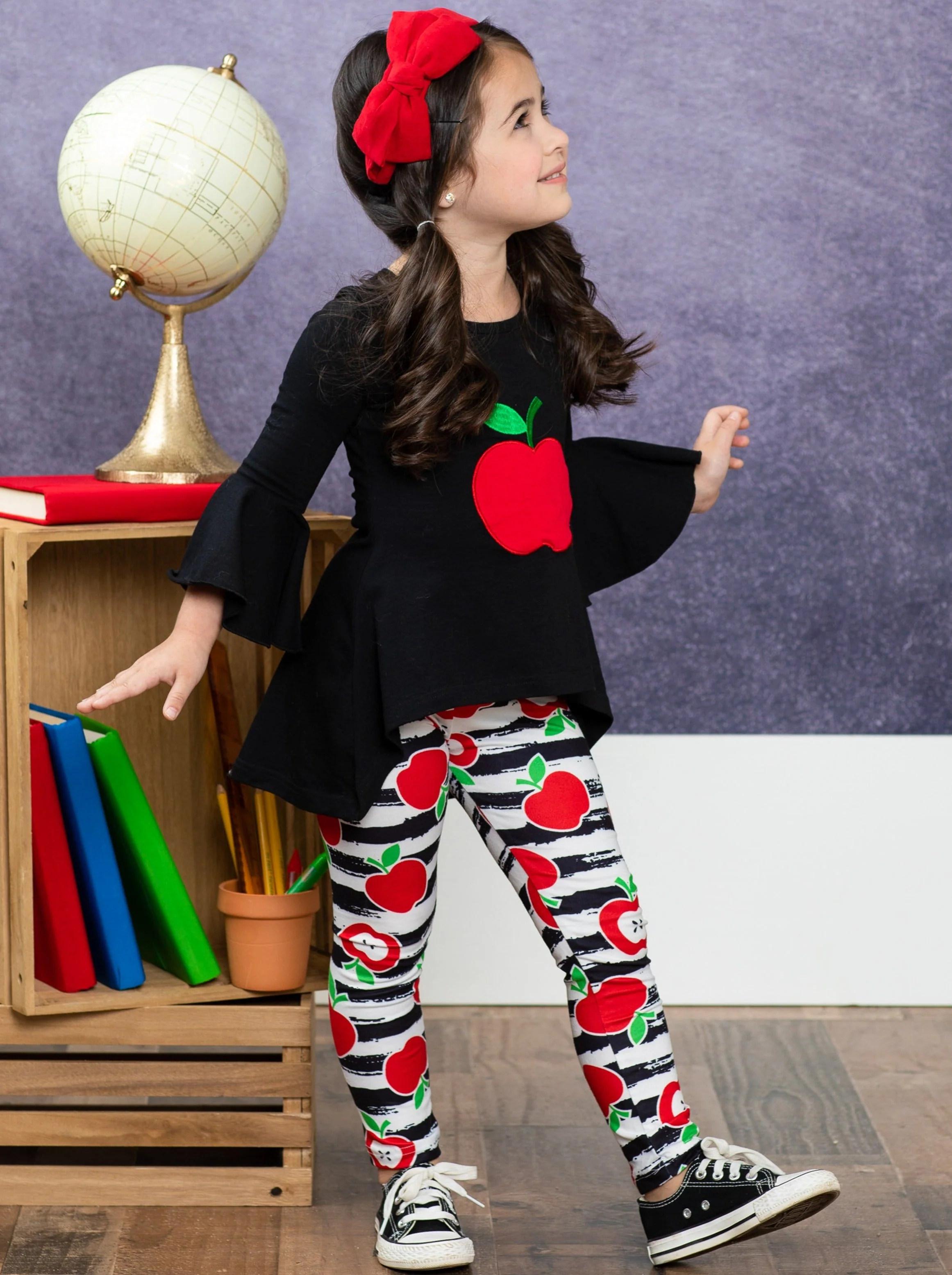 Shining Apple Hi-Lo Tunic and Legging Set - Image 4