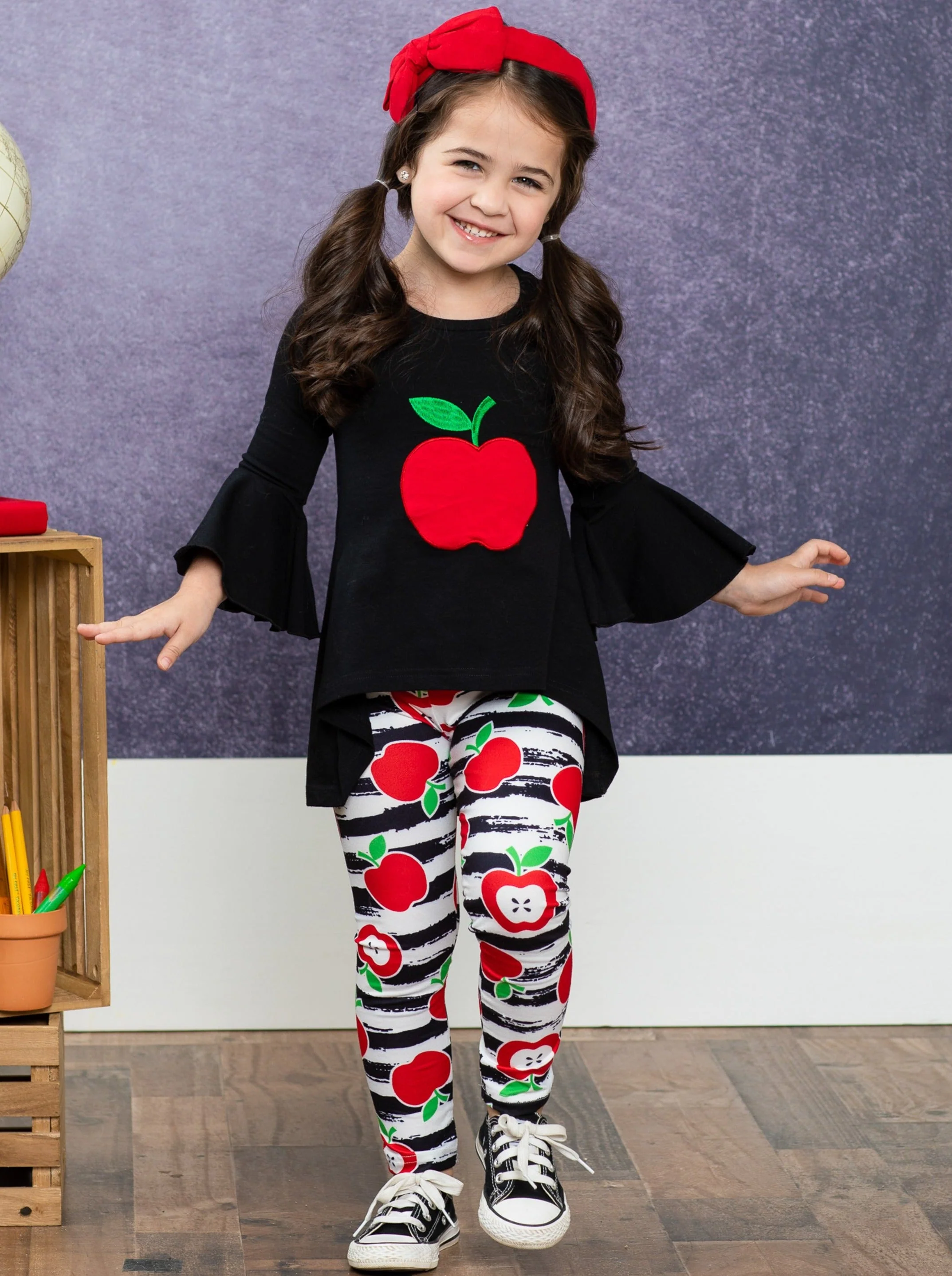 Shining Apple Hi-Lo Tunic and Legging Set - Image 5